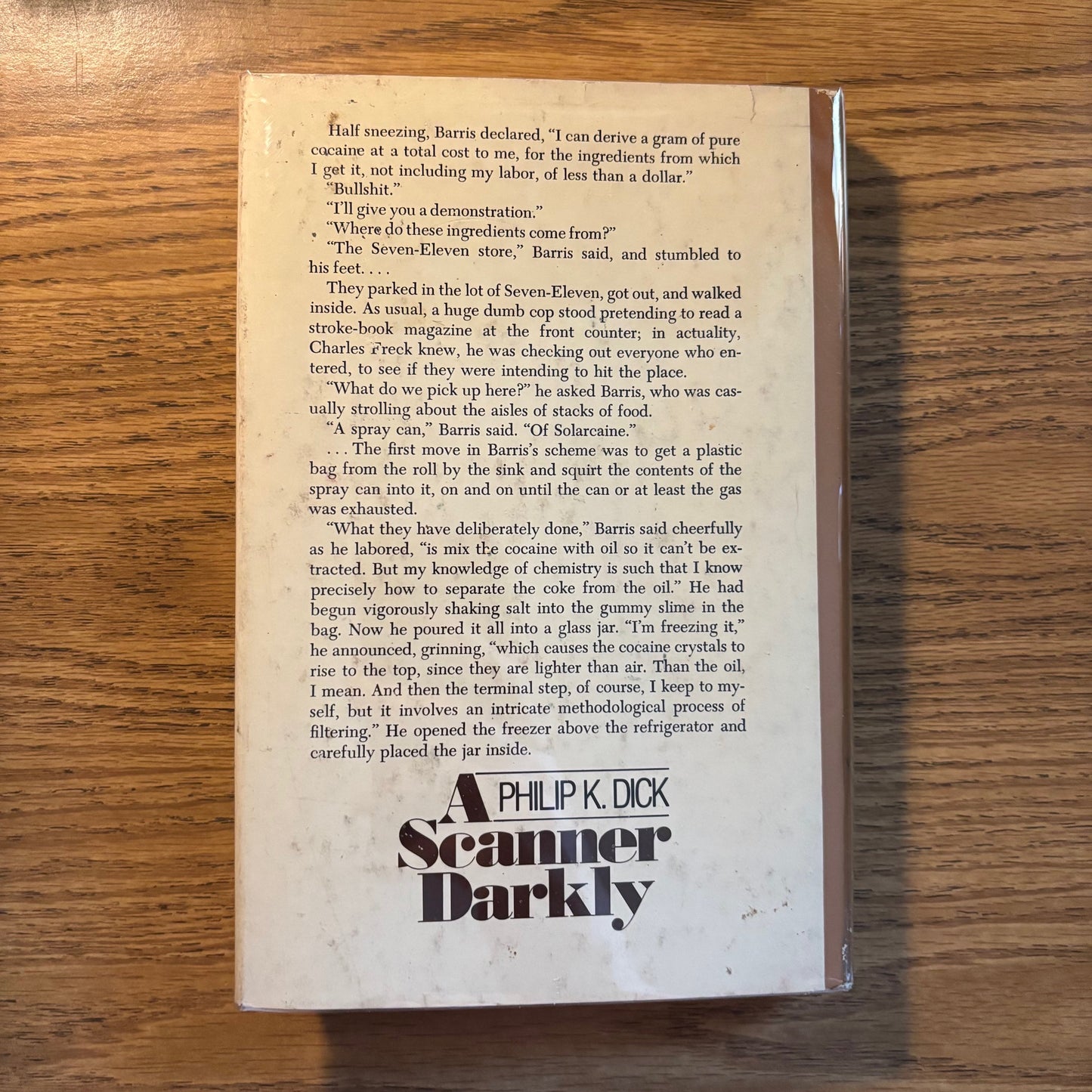 Philip K. Dick - A Scanner Darkly - First Edition
