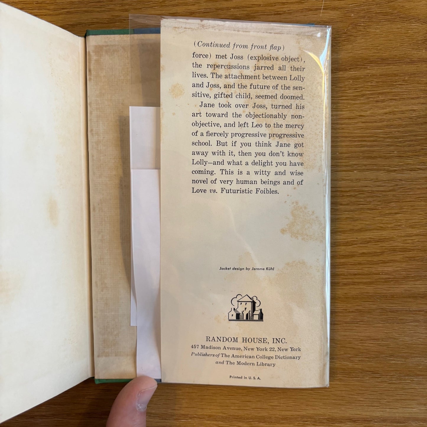 Hildegarde Dolson - A Growing Wonder - First Edition