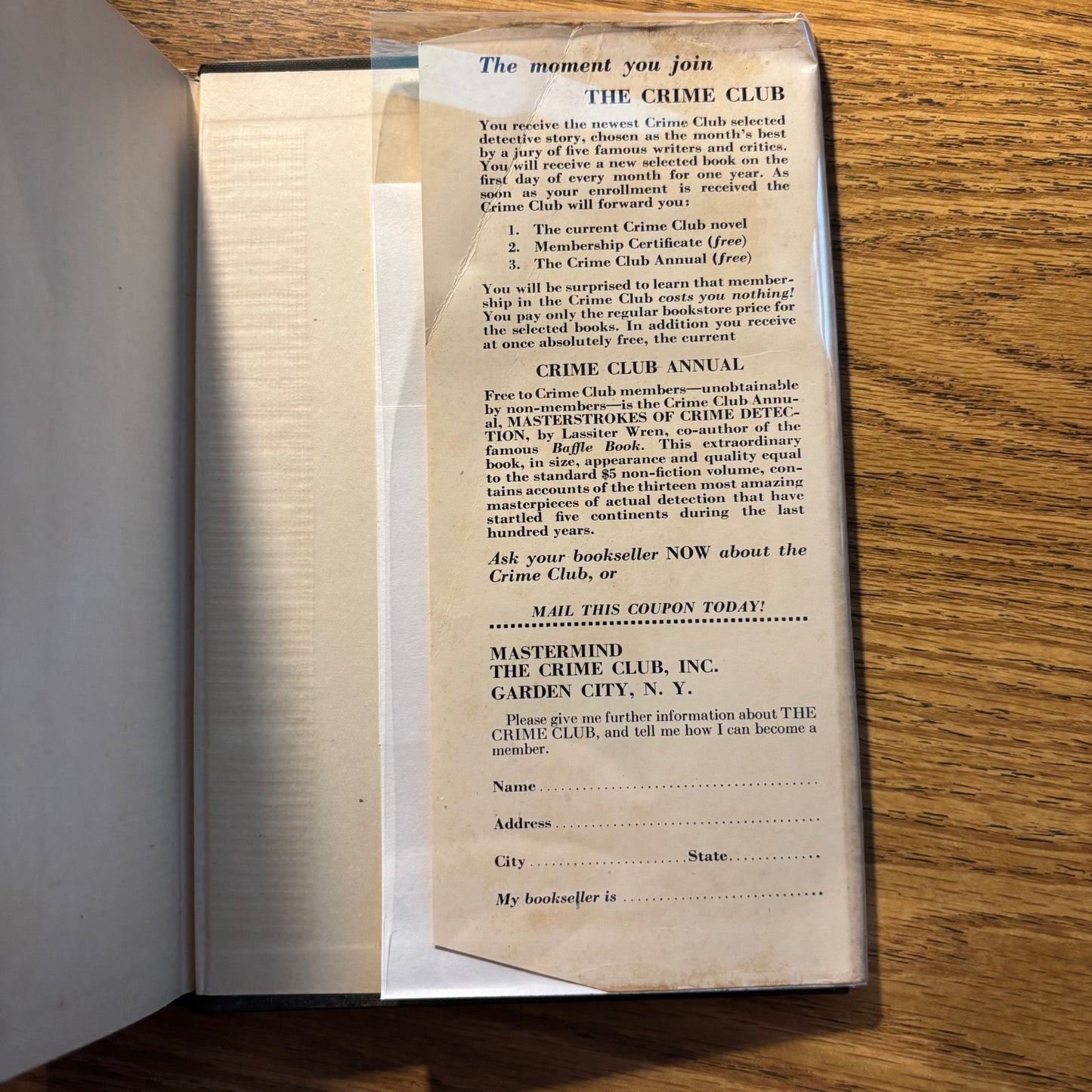 Frank L. Packard - The Big Shot - First Edition