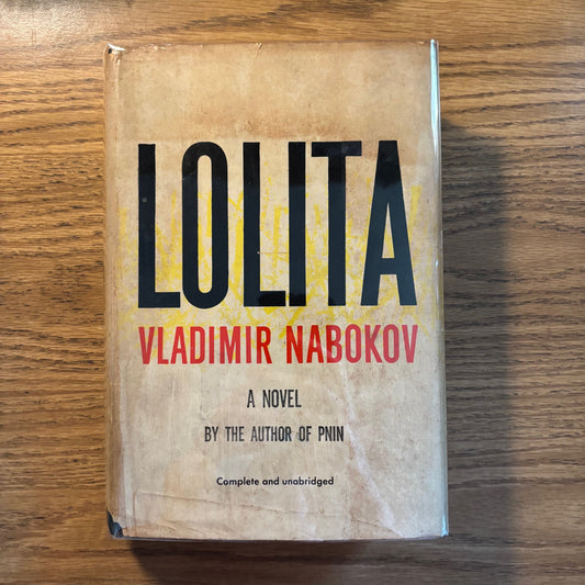 Vladimir Nabokov - Lolita - First Edition Later Printing