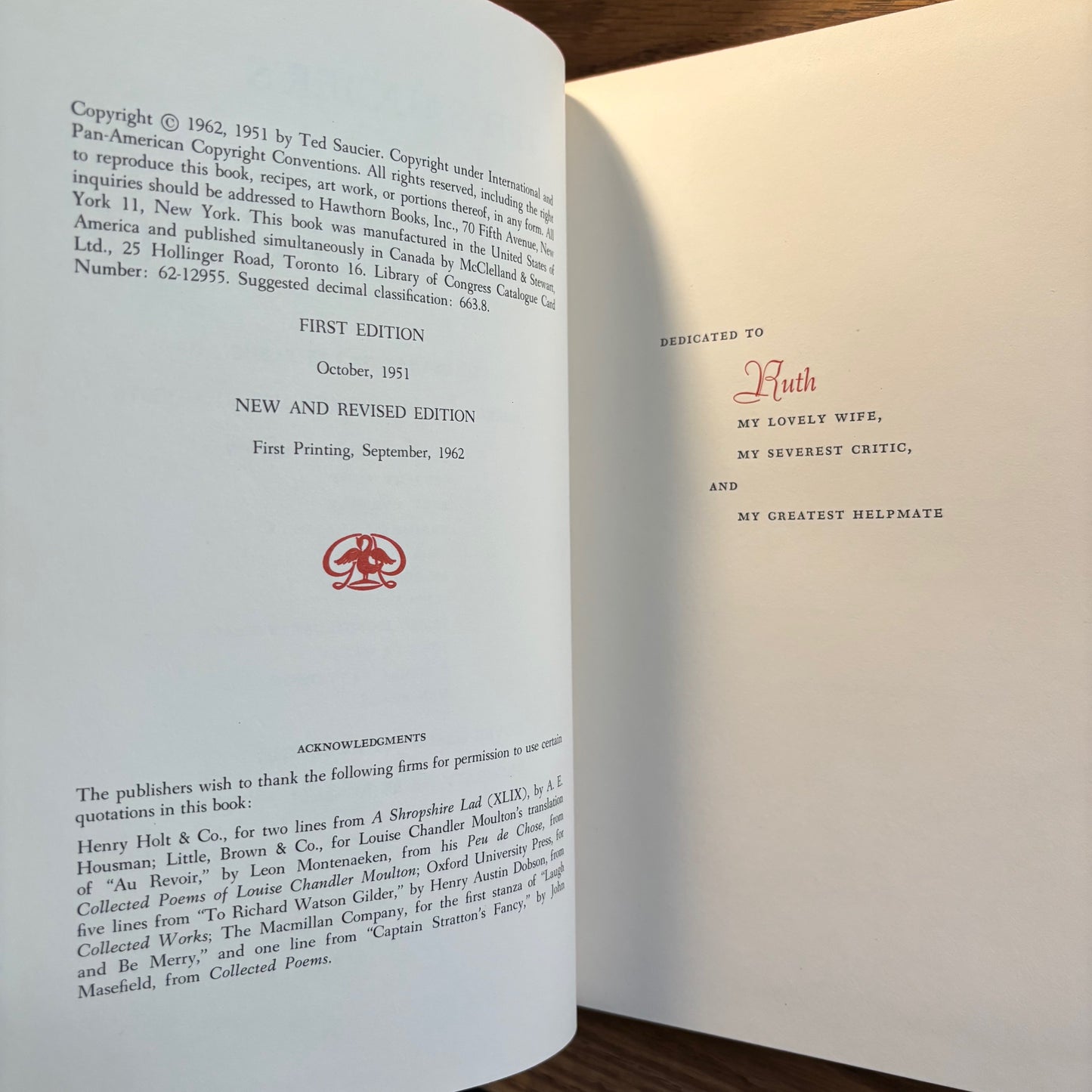 Ted Saucier - Bottoms Up - Revised Edition