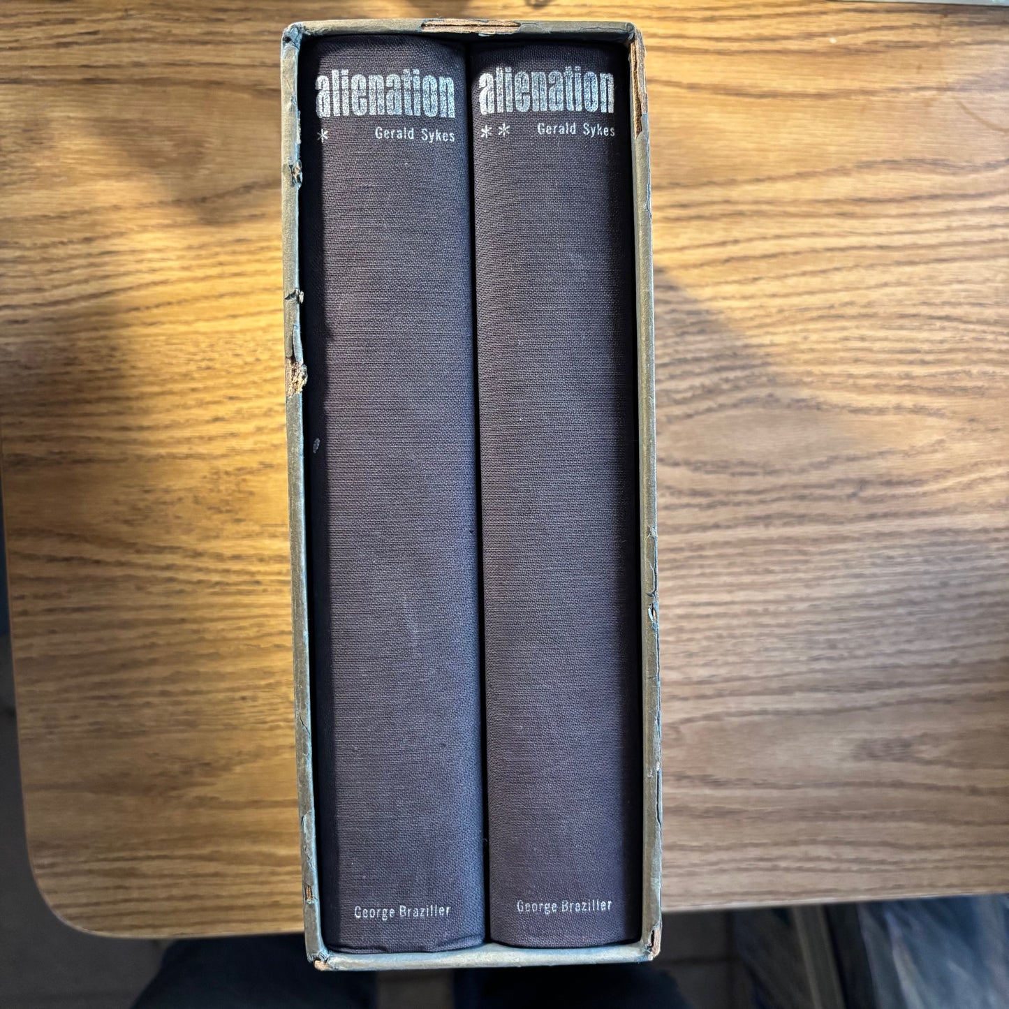 Gerald Sykes, ed. - Alienation - First Edition