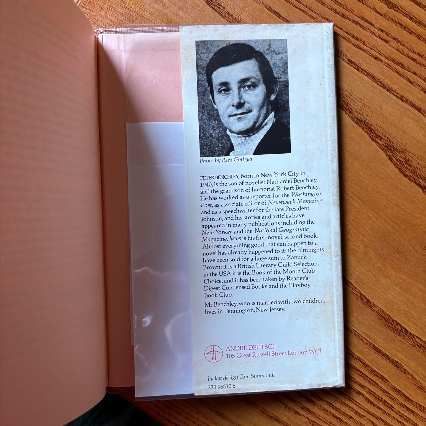 Peter Benchley - Jaws - First UK Edition