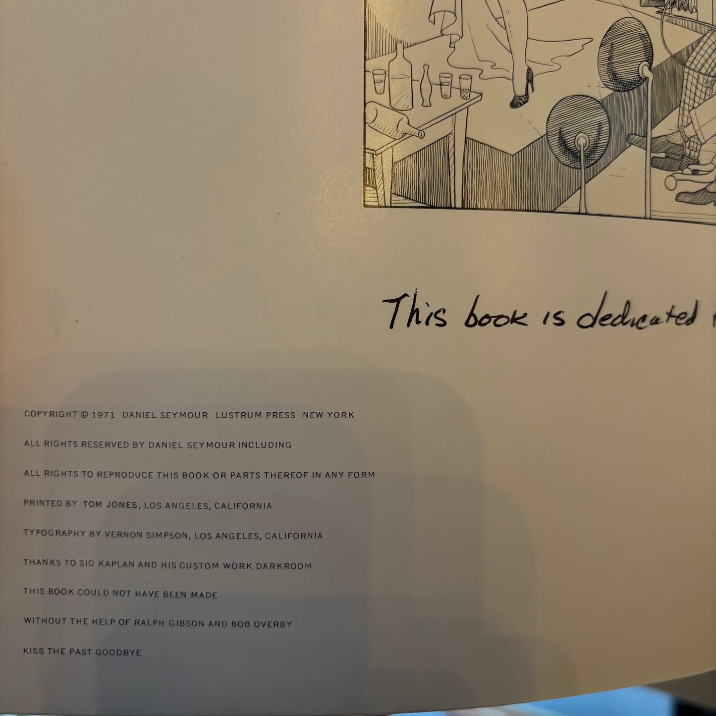 Daniel Seymour - A Loud Song - First Edition Association Copy