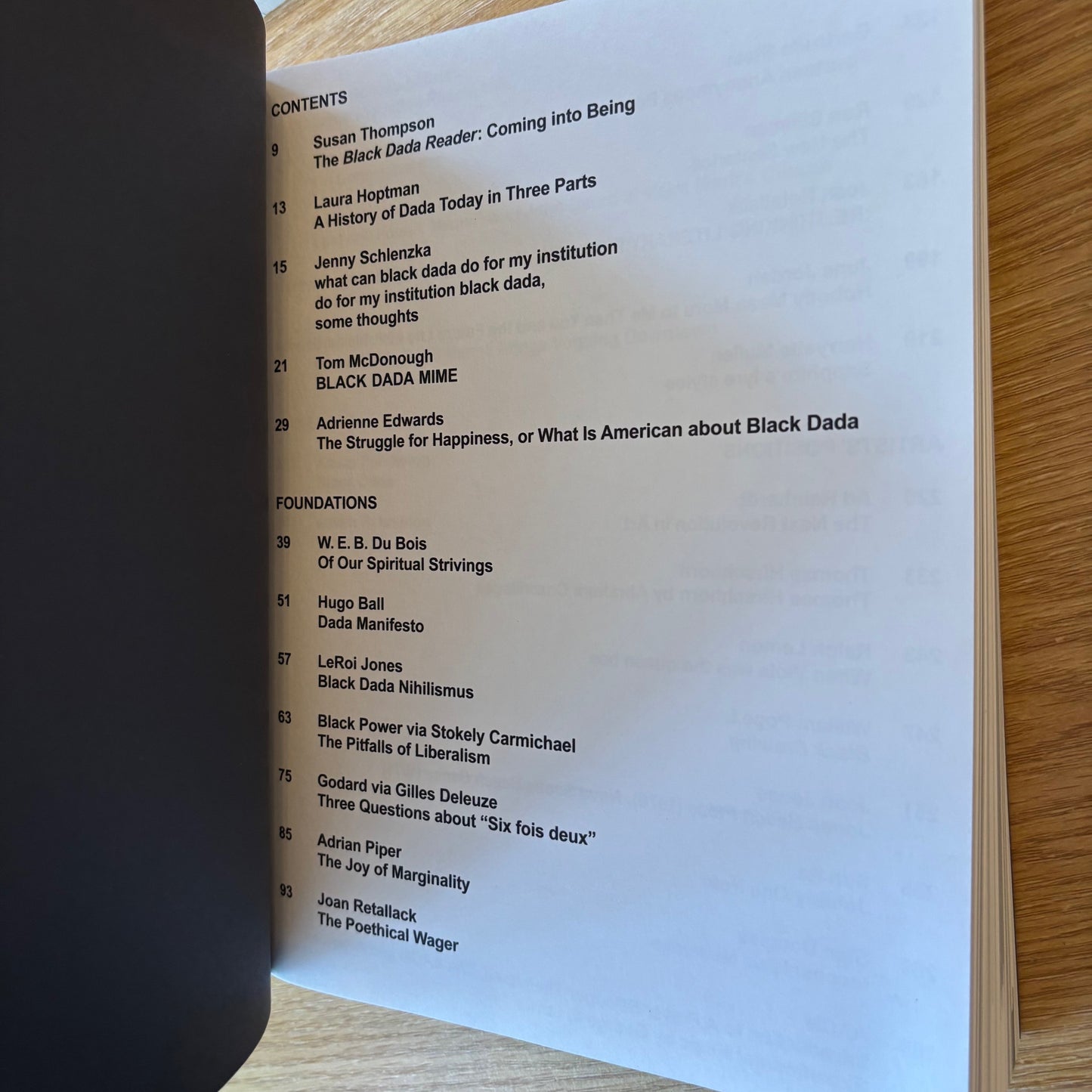 Adam Pendleton - Black Dada Reader - First Edition Paperback