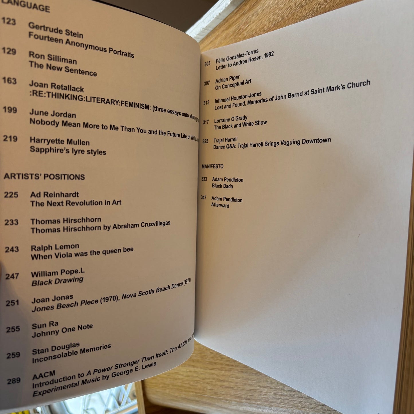 Adam Pendleton - Black Dada Reader - First Edition Paperback