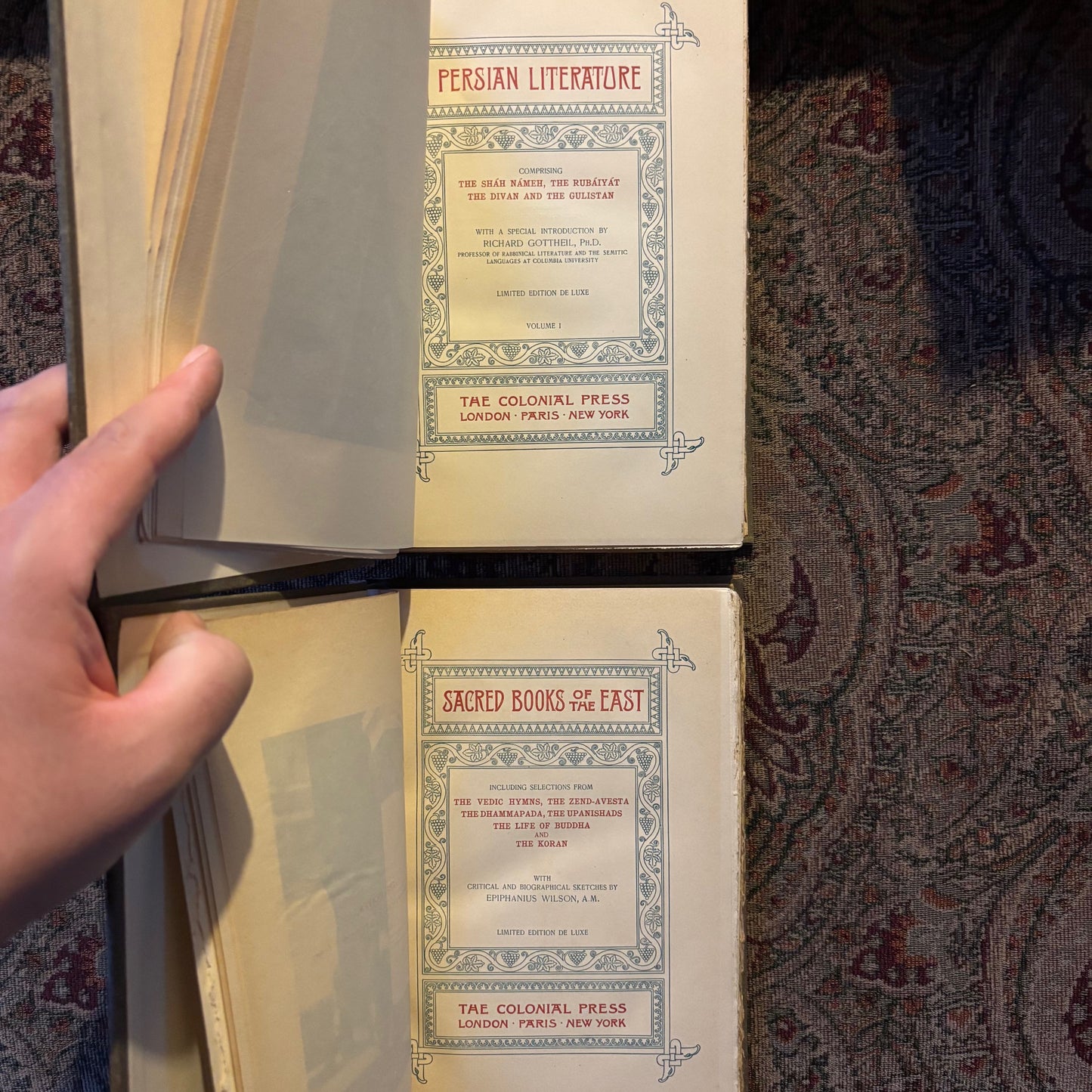 Epiphanius Wilson, A.M., Ed. - Literature of the Orient - Byzantine Limited Edition (1902) - 10 Volumes