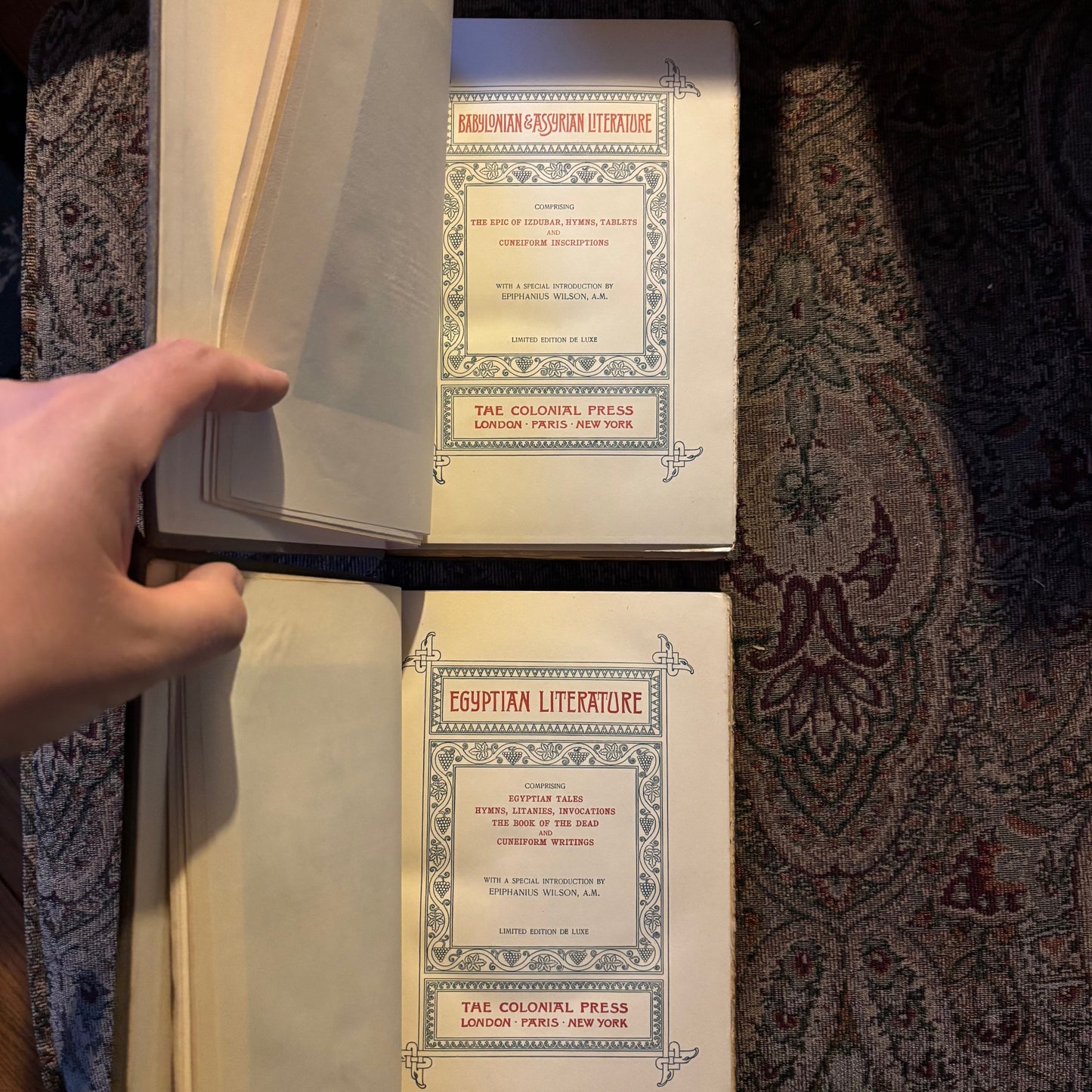 Epiphanius Wilson, A.M., Ed. - Literature of the Orient - Byzantine Limited Edition (1902) - 10 Volumes