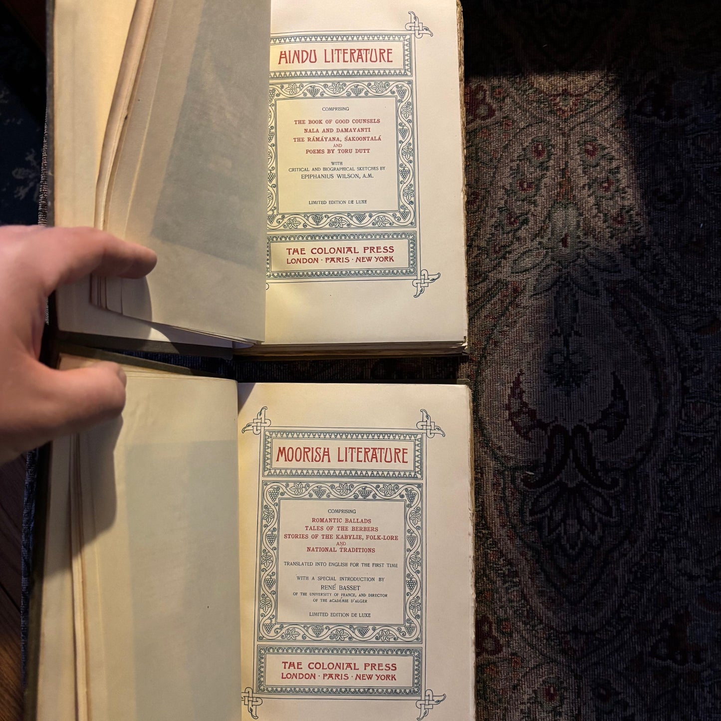 Epiphanius Wilson, A.M., Ed. - Literature of the Orient - Byzantine Limited Edition (1902) - 10 Volumes
