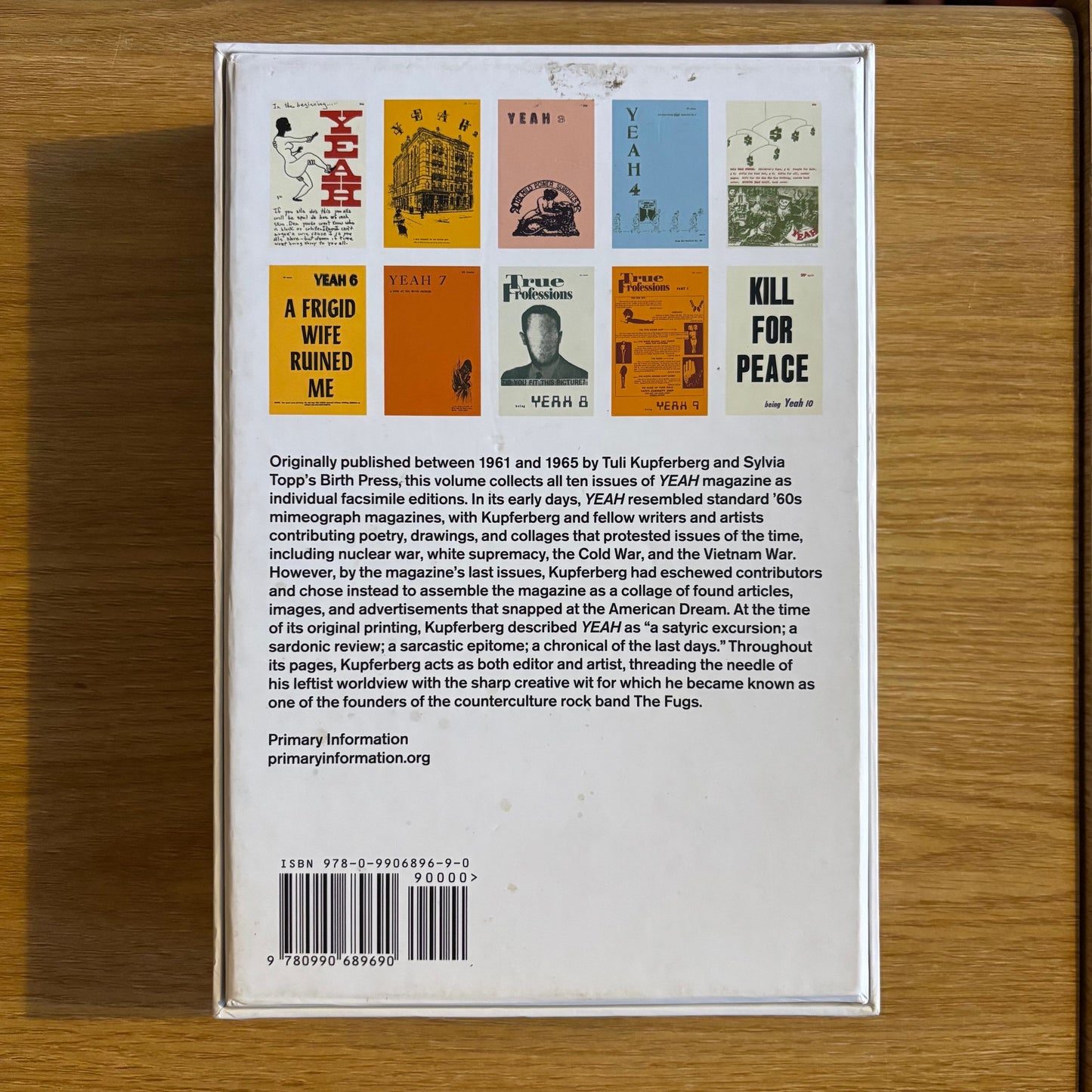 Tuli Kupferberg, ed. - YEAH - 10 Issue Box Set