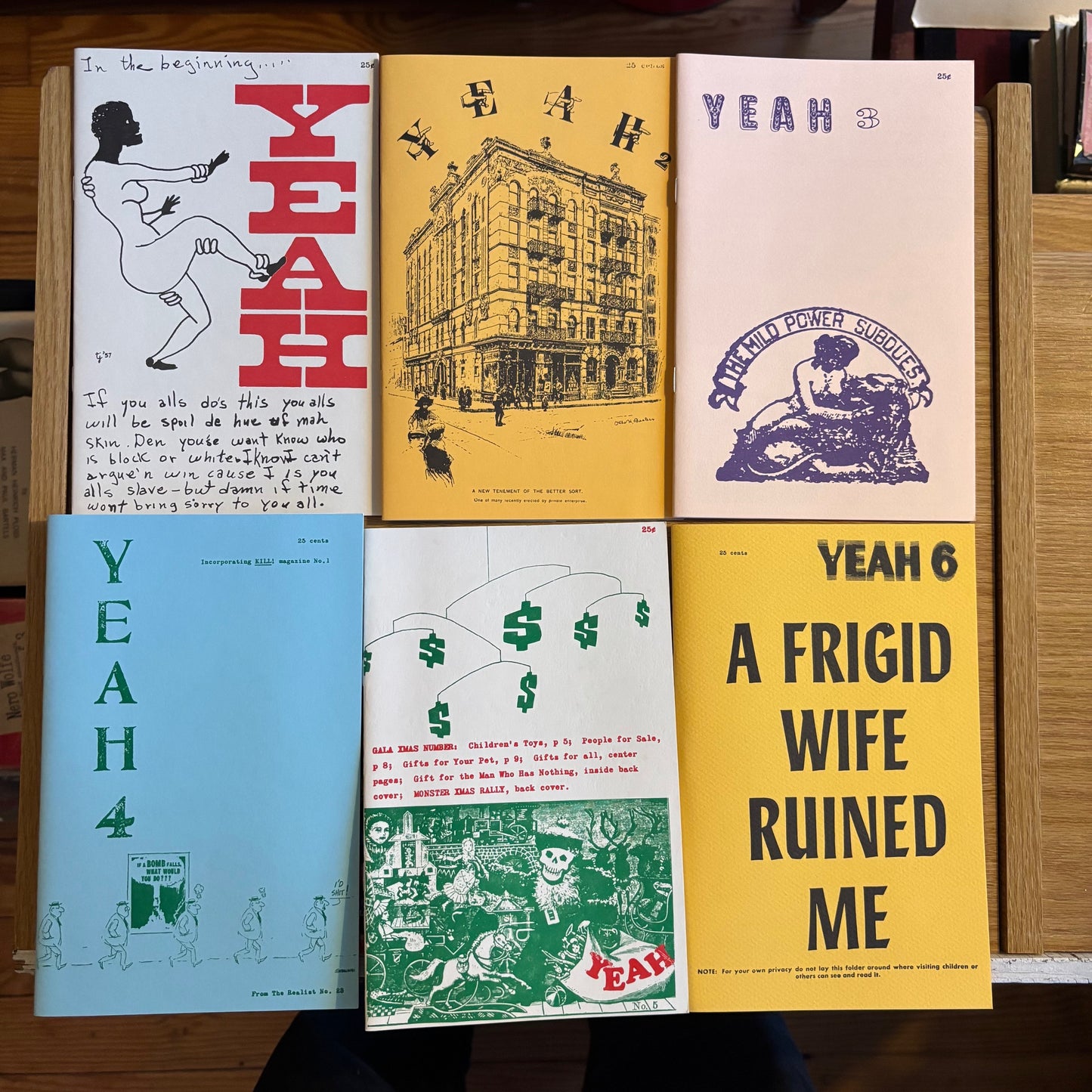 Tuli Kupferberg, ed. - YEAH - 10 Issue Box Set