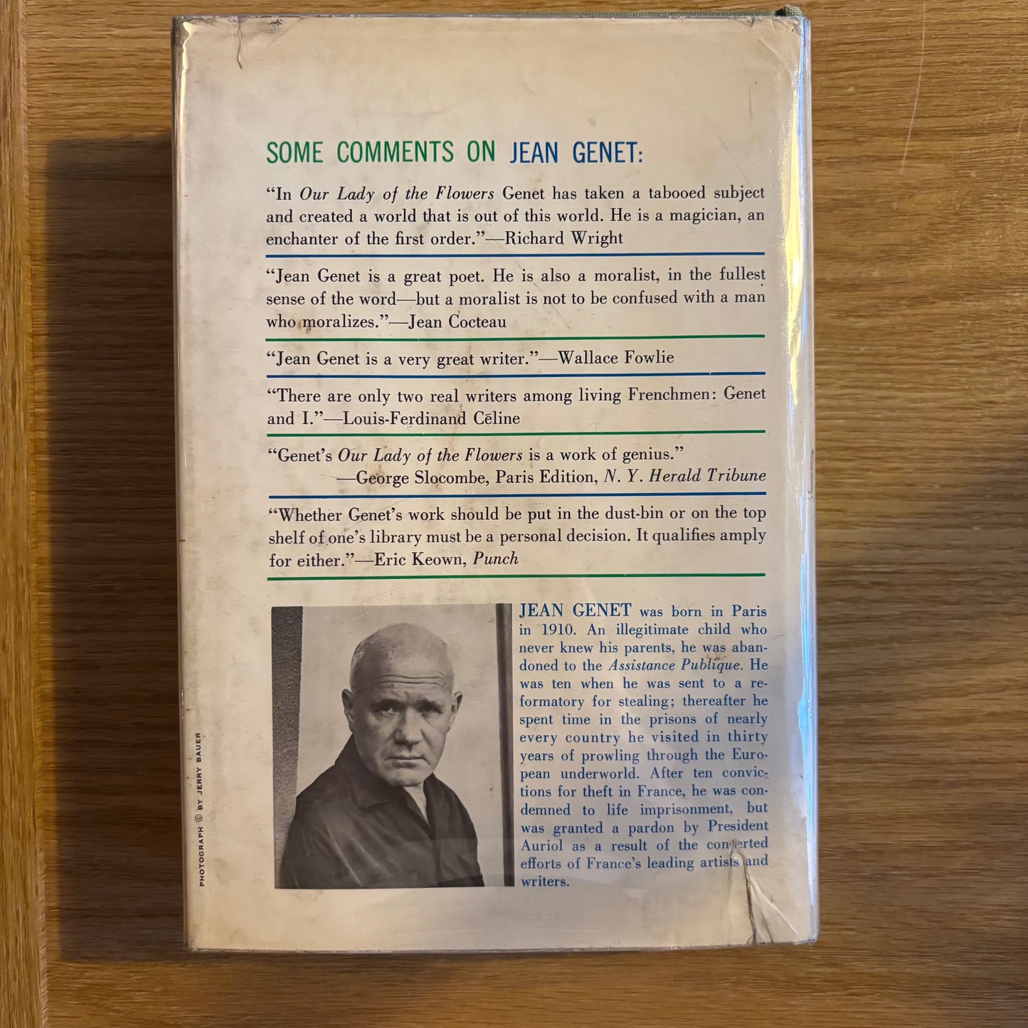 Jean Genet - Our Lady of the Flowers