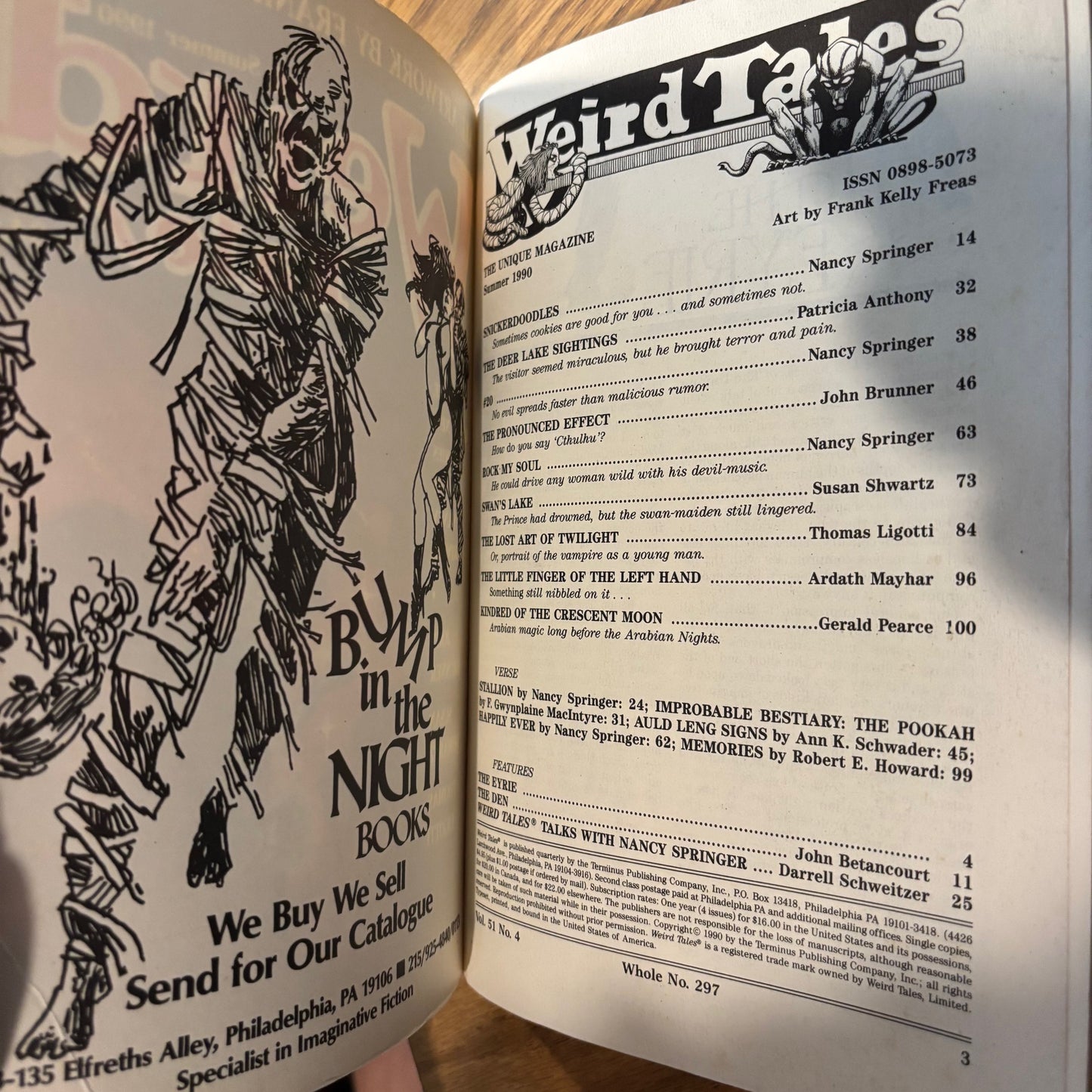 Weird Tales Vol. 51 No. 4 - Summer 1990