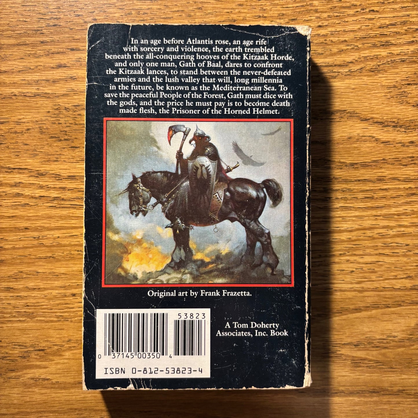 James Silke - Frank Frazetta's Death Dealer, Book I: Prisoner of the Horned Helmet - First Edition