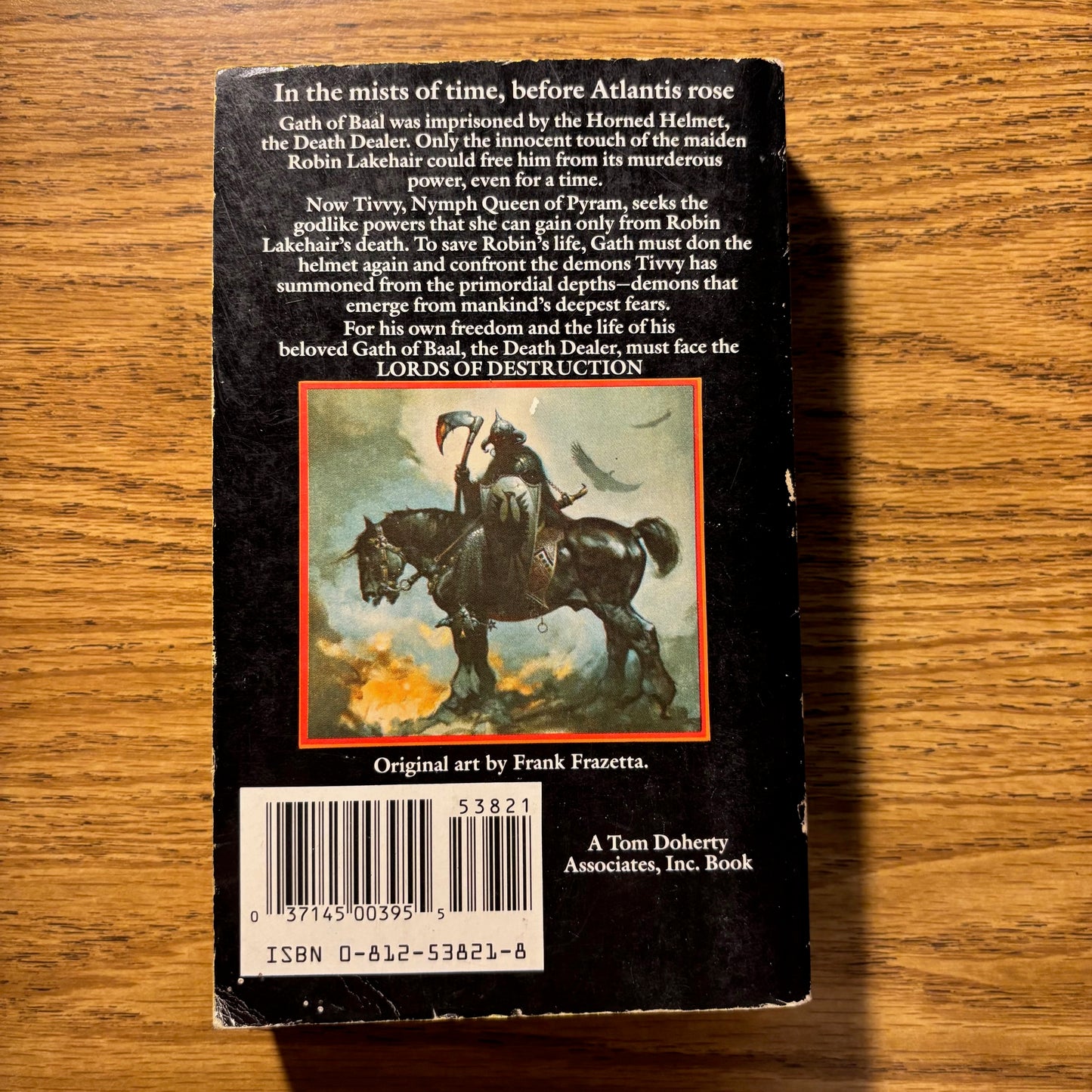 James Silke - Frank Frazetta's Death Dealer, Book II: Lords of Destruction - First Edition