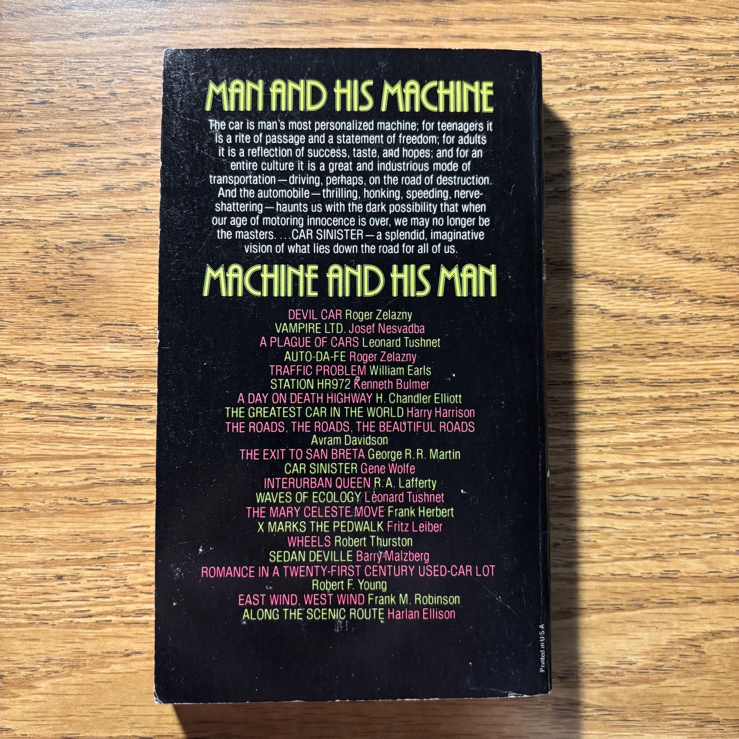 Robert Silverberg, Martin H. Greenberg, Joseph D. Olander, eds. - Car Sinister - First Edition