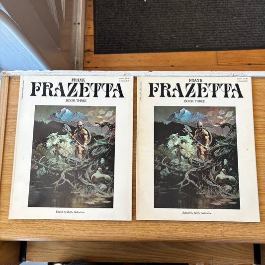 Frank Frazetta - The Fantastic Art of Frank Frazetta Book Three - First Edition