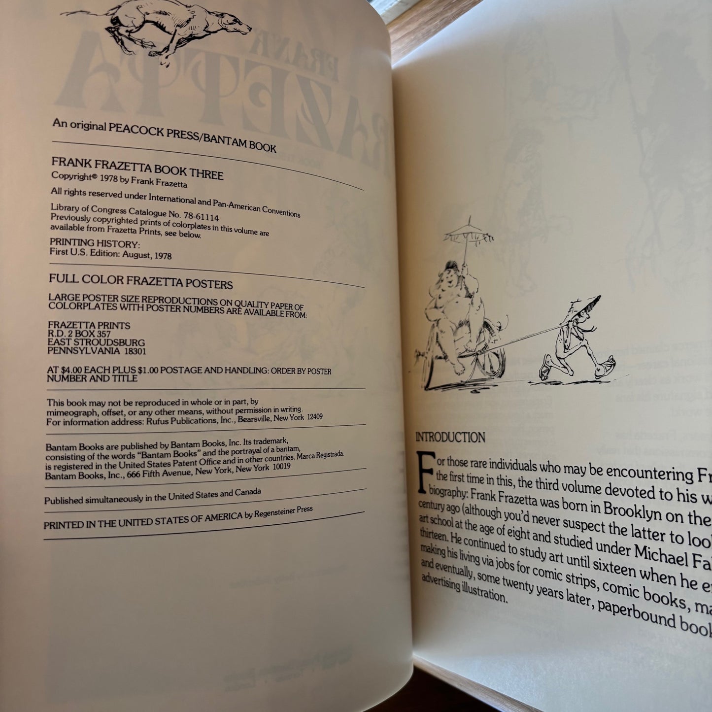 Frank Frazetta - The Fantastic Art of Frank Frazetta Book Three - First Edition