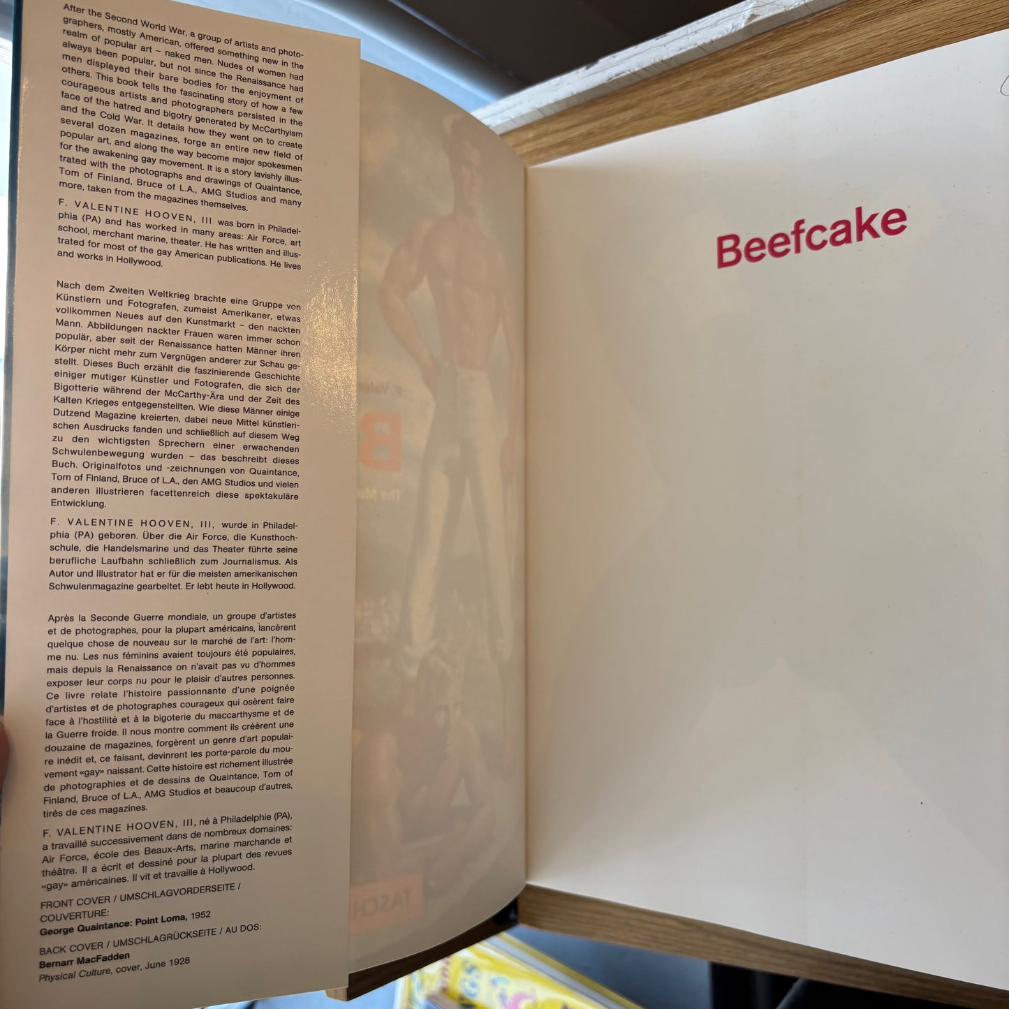 F. Valentine Hooven III - Beefcake: The Muscle Magazines of America 1950-1970