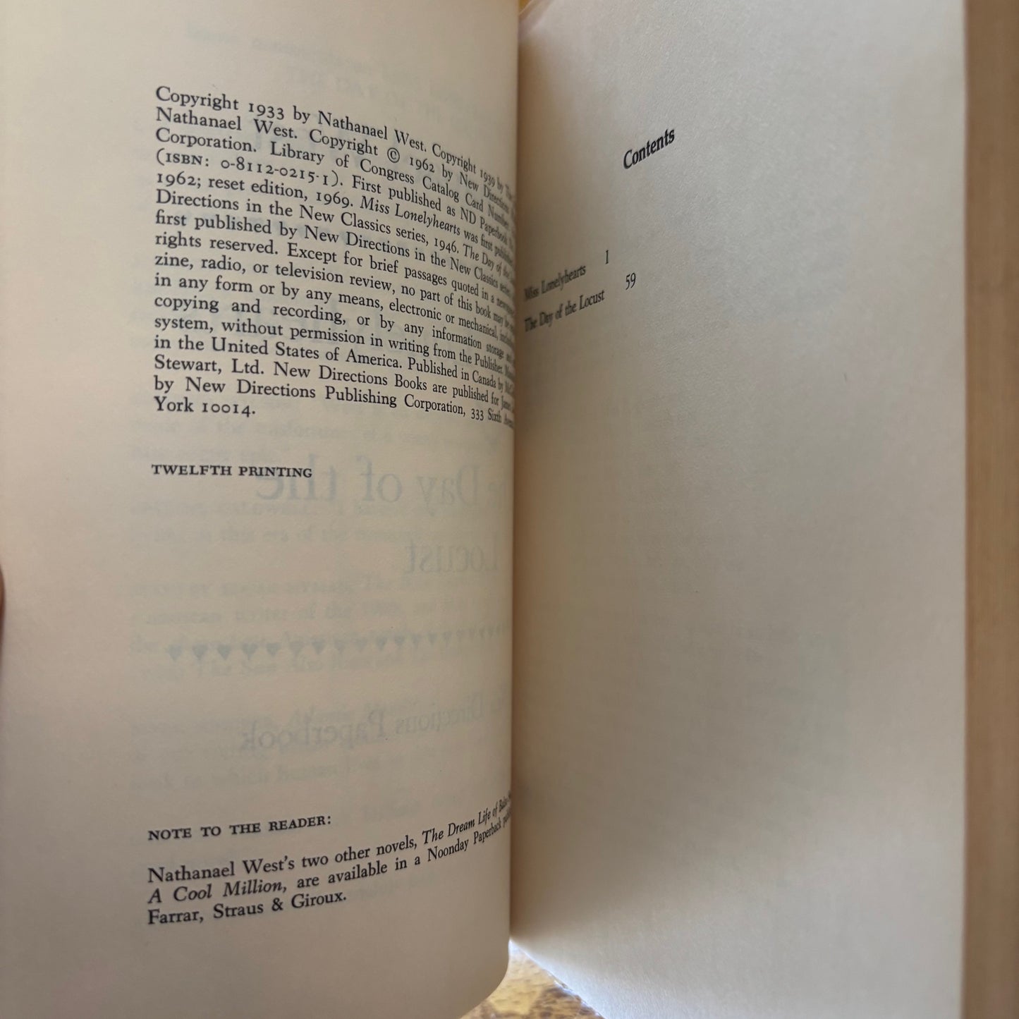 Nathanael West - Miss Lonelyhearts & The Day of the Locust