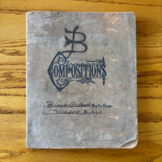 Frank Richard's Plant Science Notebook (early 1900s)