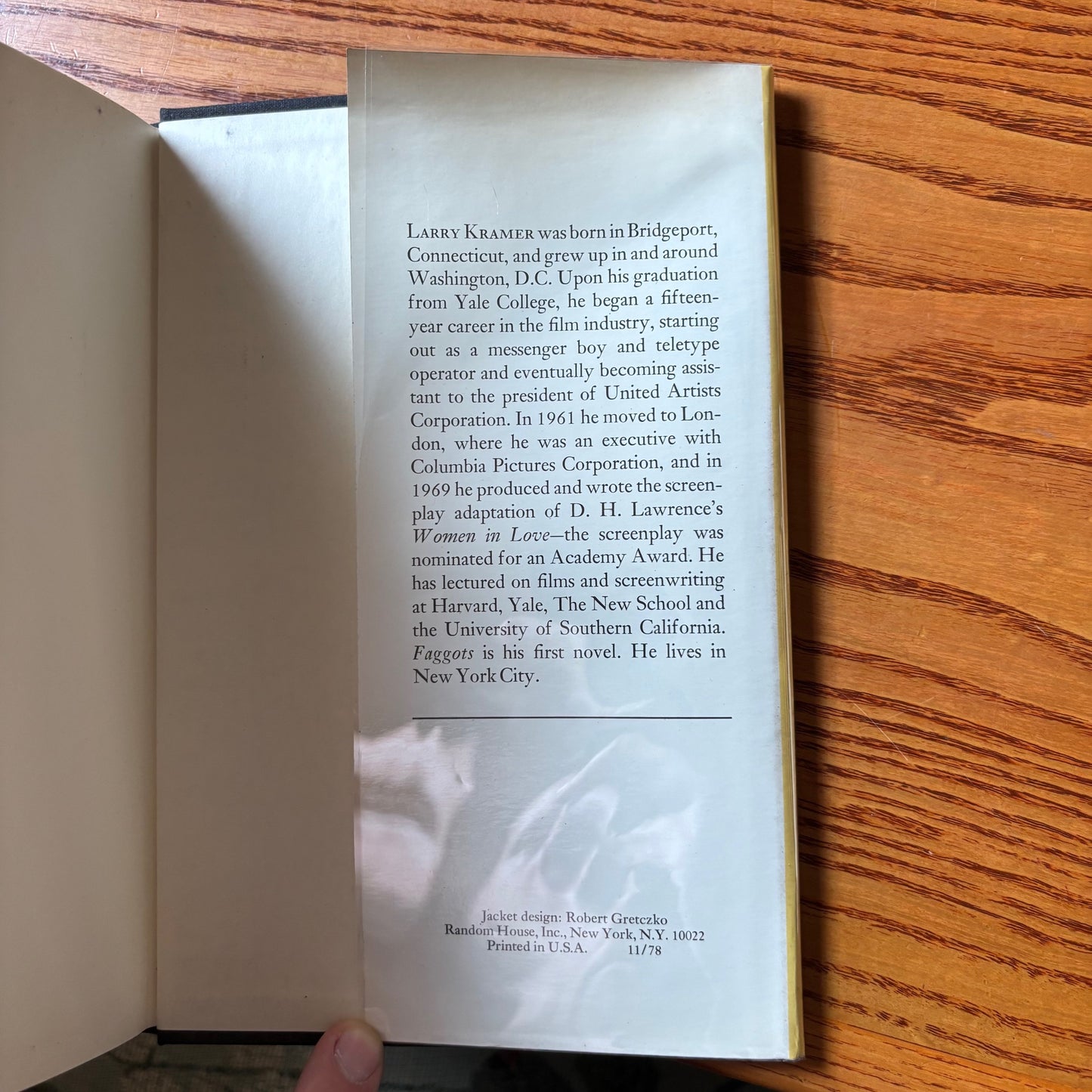 Larry Kramer - Faggots - First Edition