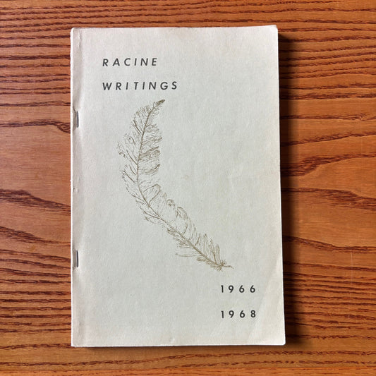 Racine Writings 1966-1968