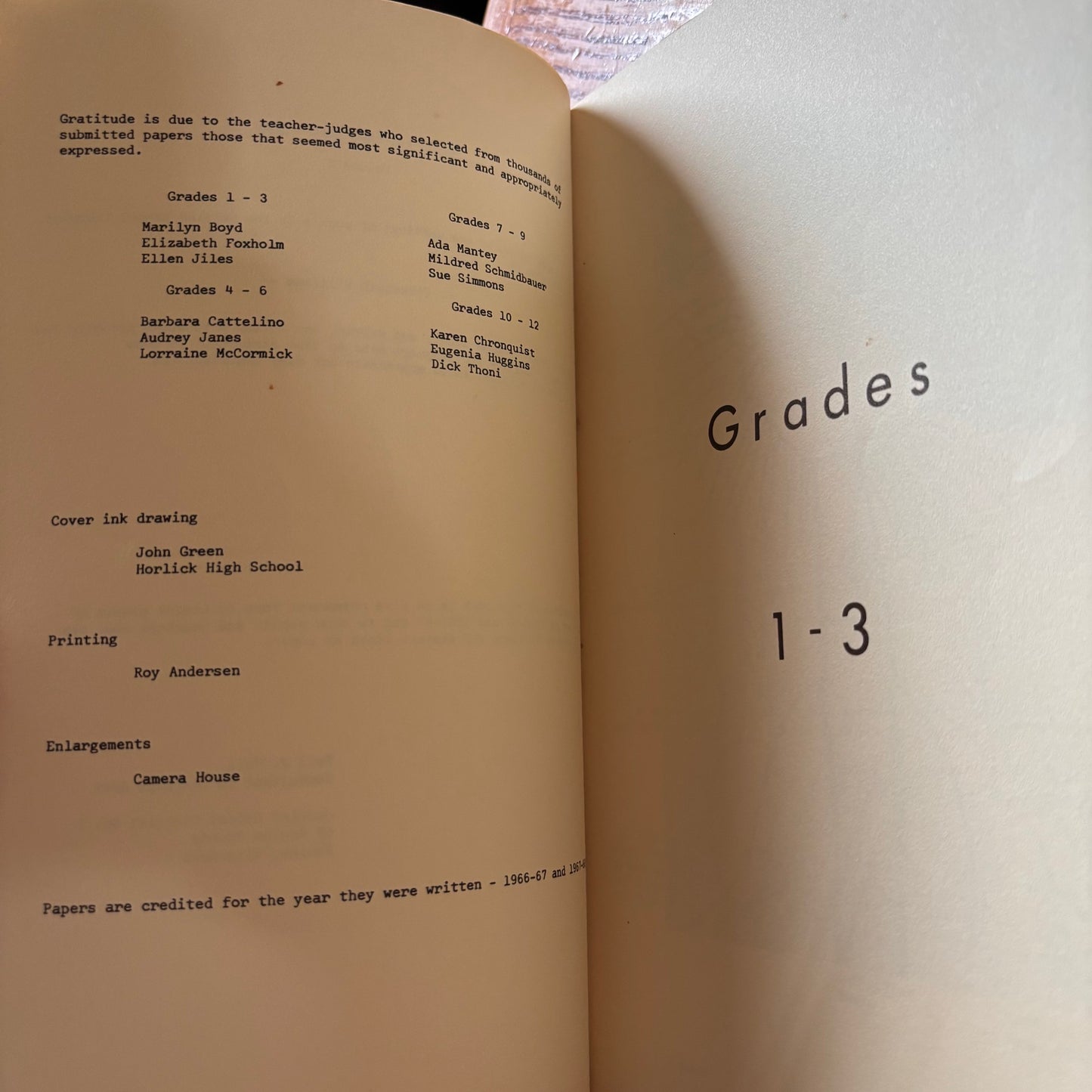 Racine Writings 1966-1968