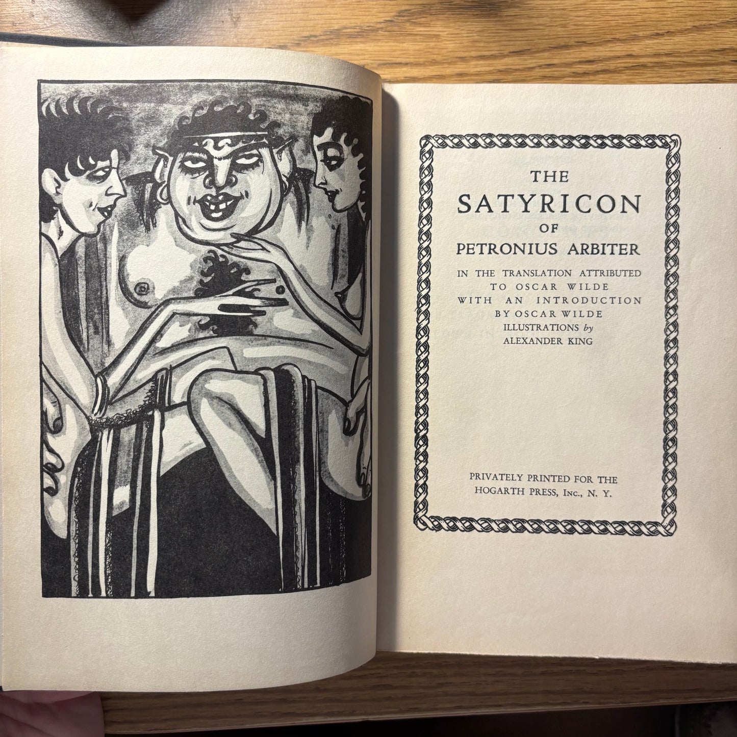 (Oscar Wilde) The Satyricon of Petronius Arbiter - Private Limited Edition