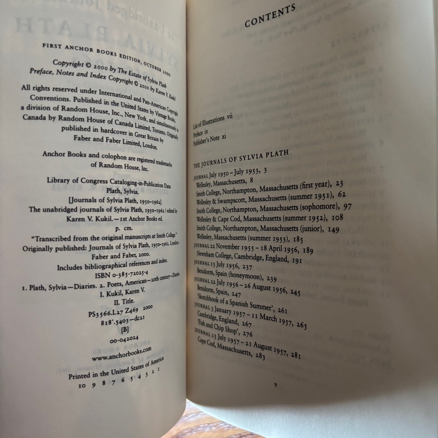 Sylvia Plath - The Unabridged Journals - First Edition Paperback