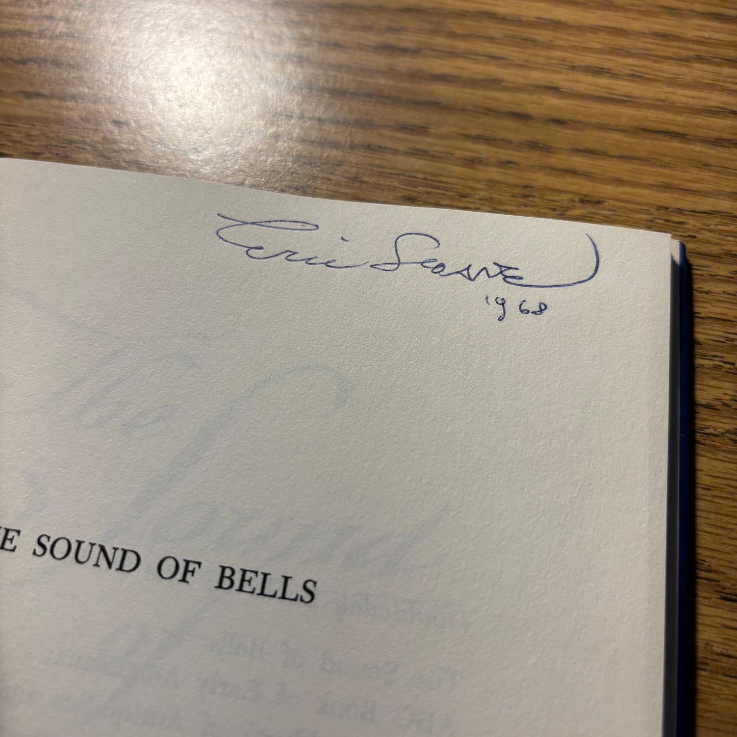 Eric Sloane - The Sound of Bells - Signed First Edition