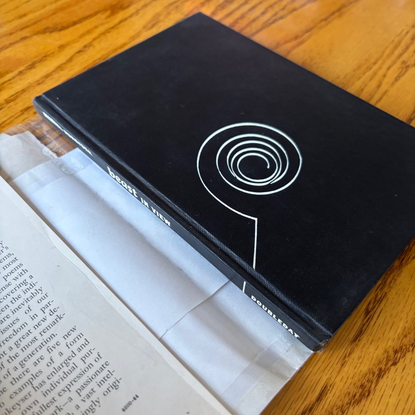 Muriel Rukeyser - Beast in View - First Edition