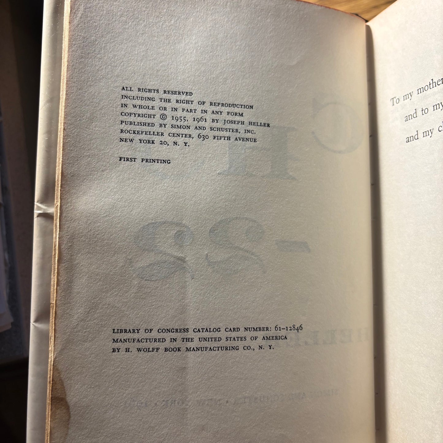 Joseph Heller - Catch-22 - First Edition