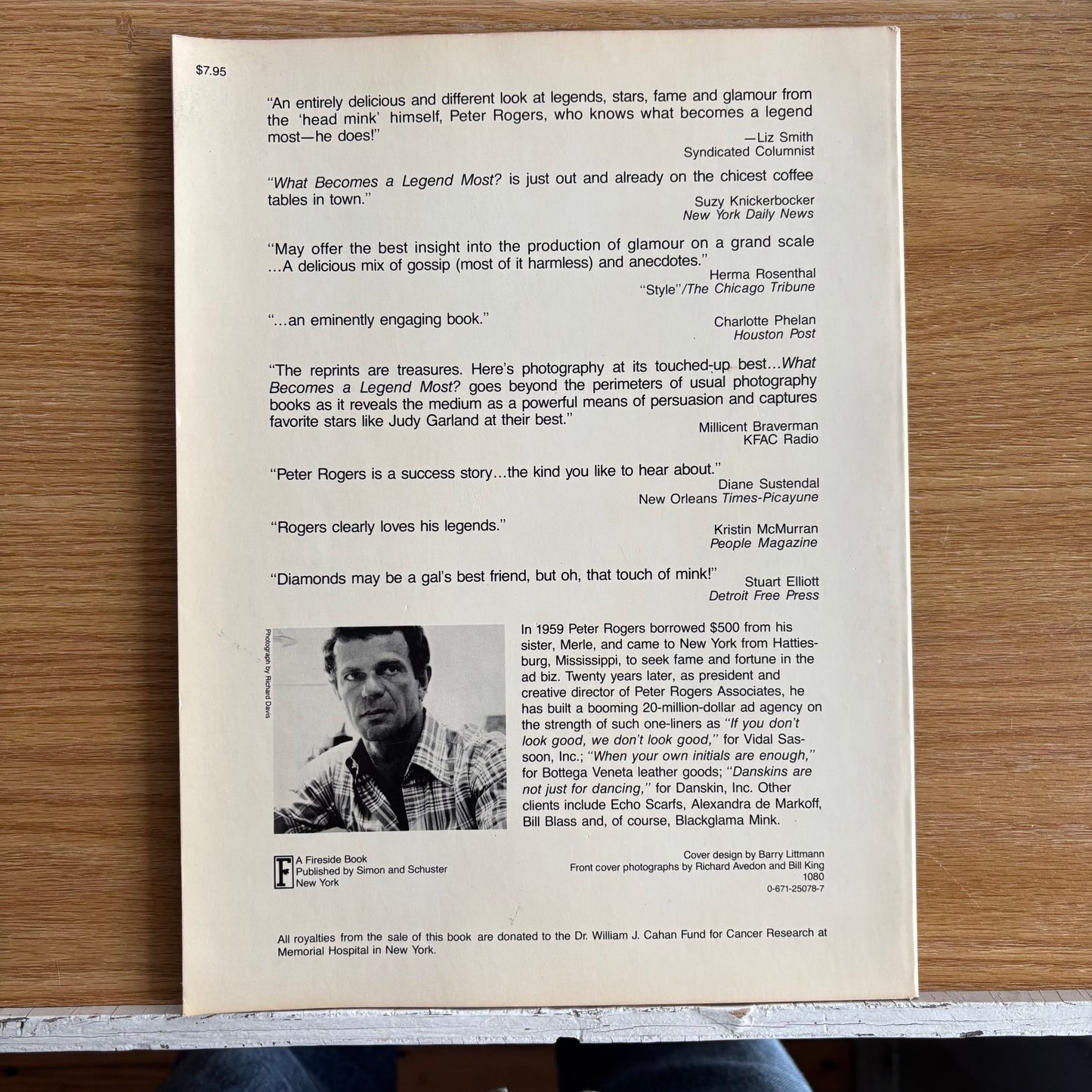 Peter Rogers, Richard Avedon - What Becomes a Legend Most?: The Blackglama Story - First Edition Paperback