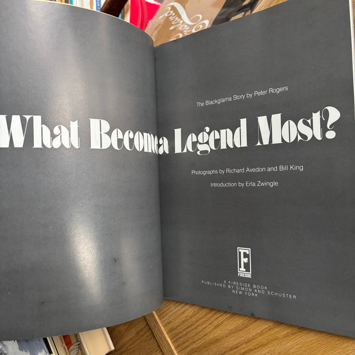 Peter Rogers, Richard Avedon - What Becomes a Legend Most?: The Blackglama Story - First Edition Paperback