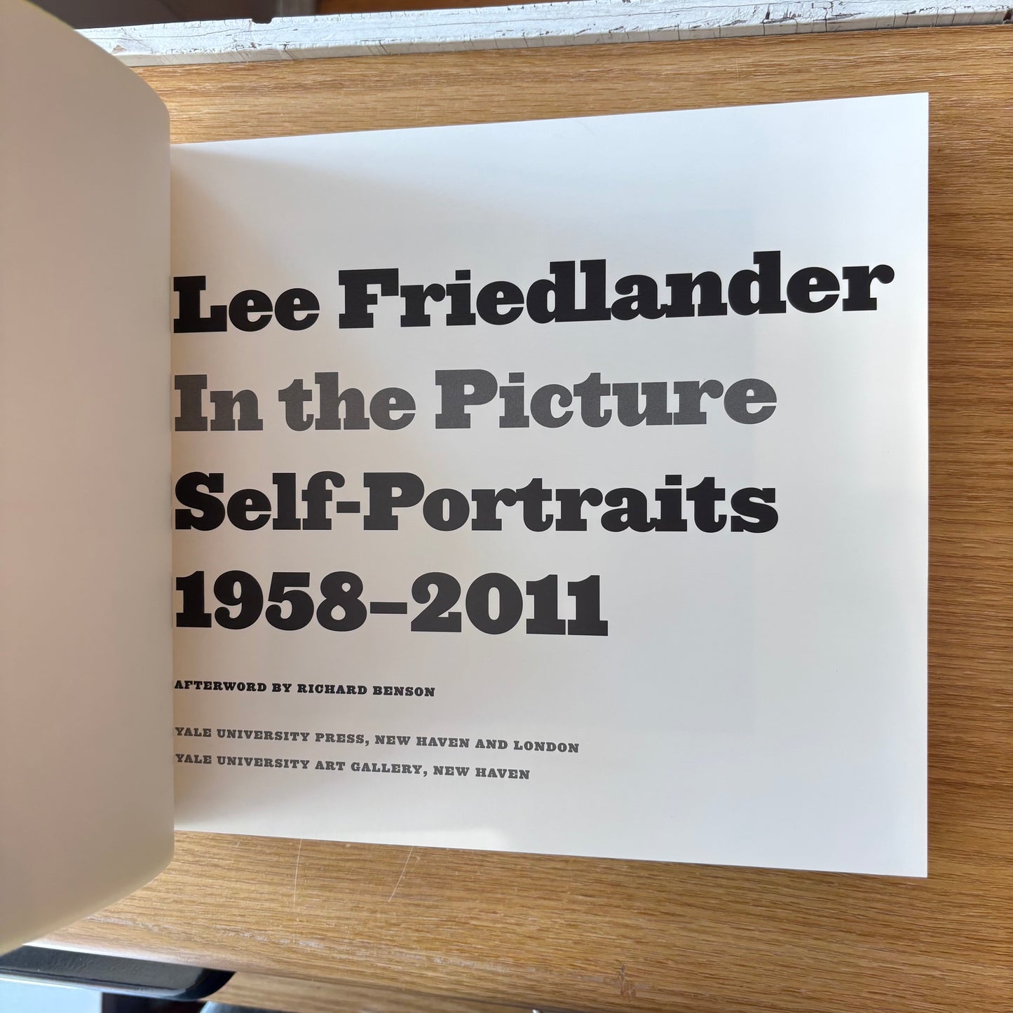 Lee Friedlander - In the Picture: Self-Portraits 1958-2011 - First Edition