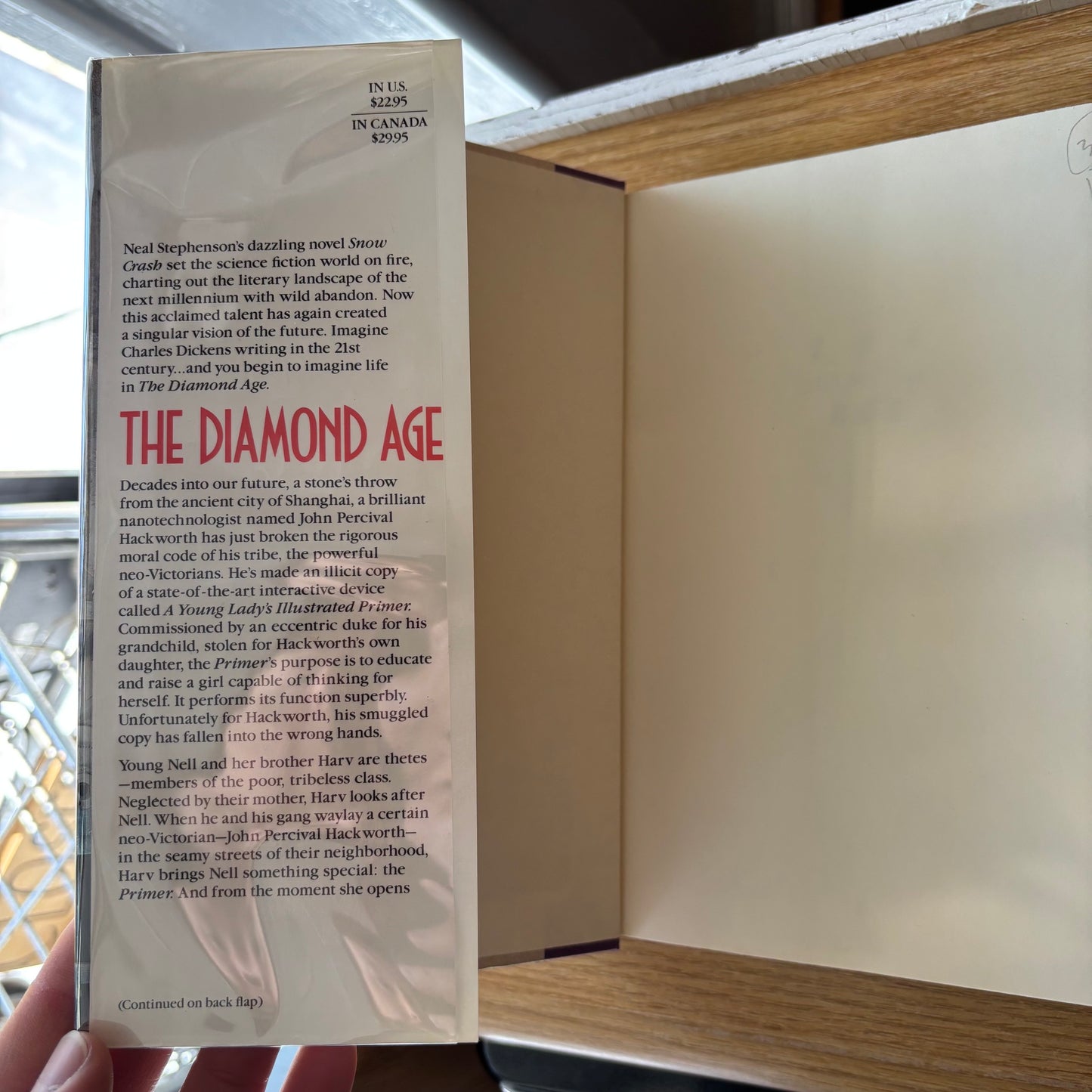 Neal Stephenson - The Diamond Age - First Edition