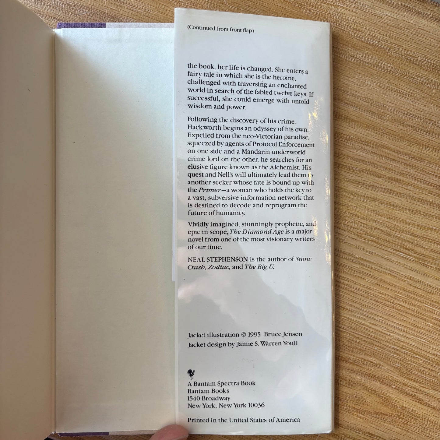 Neal Stephenson - The Diamond Age - First Edition