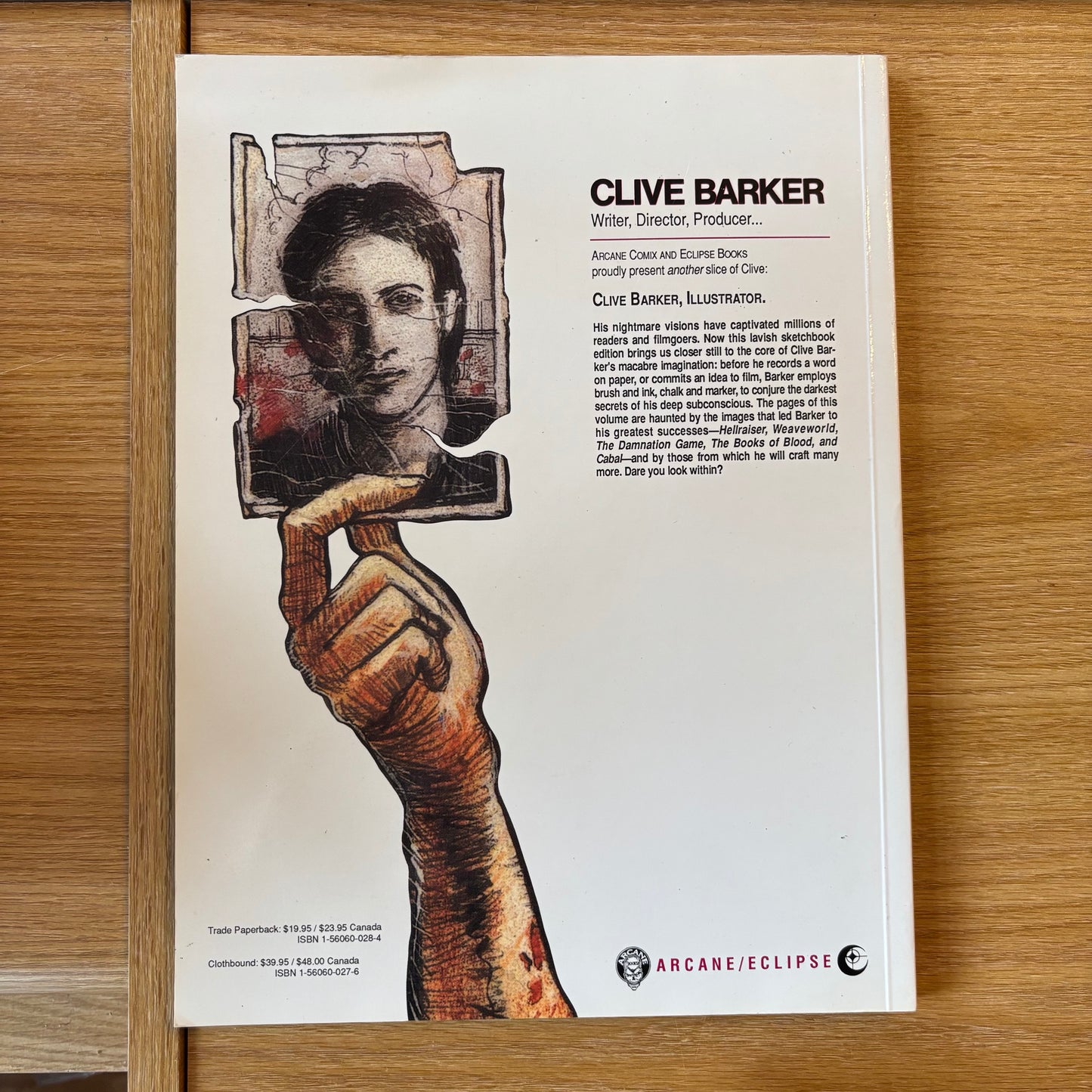Fred Burke - Clive Barker: Illustrator - First Edition Paperback