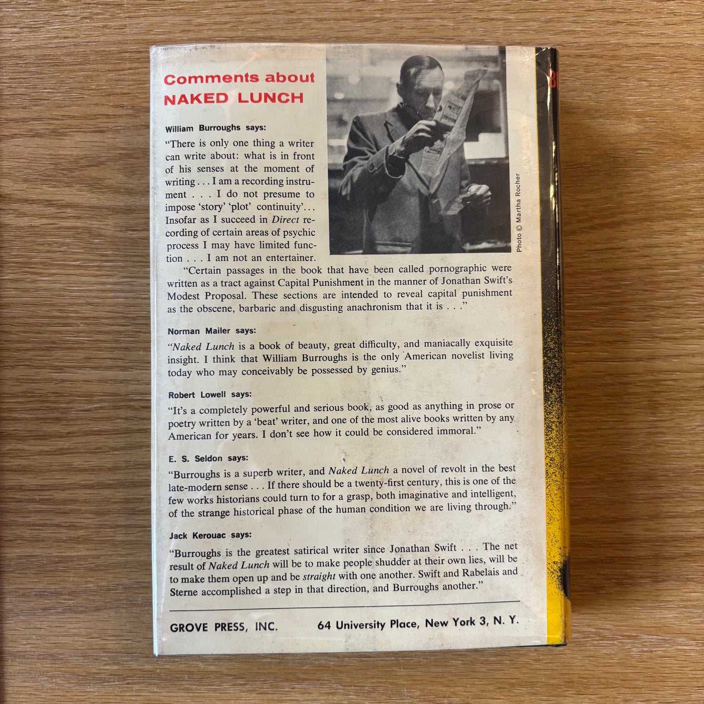 William S. Burroughs - Naked Lunch - First Edition