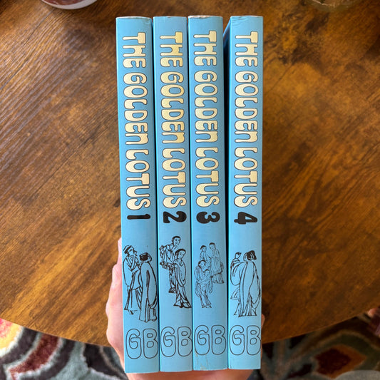 Clement Egerton - The Golden Lotus (Ching P'Ing Mei) - 4 Vols.