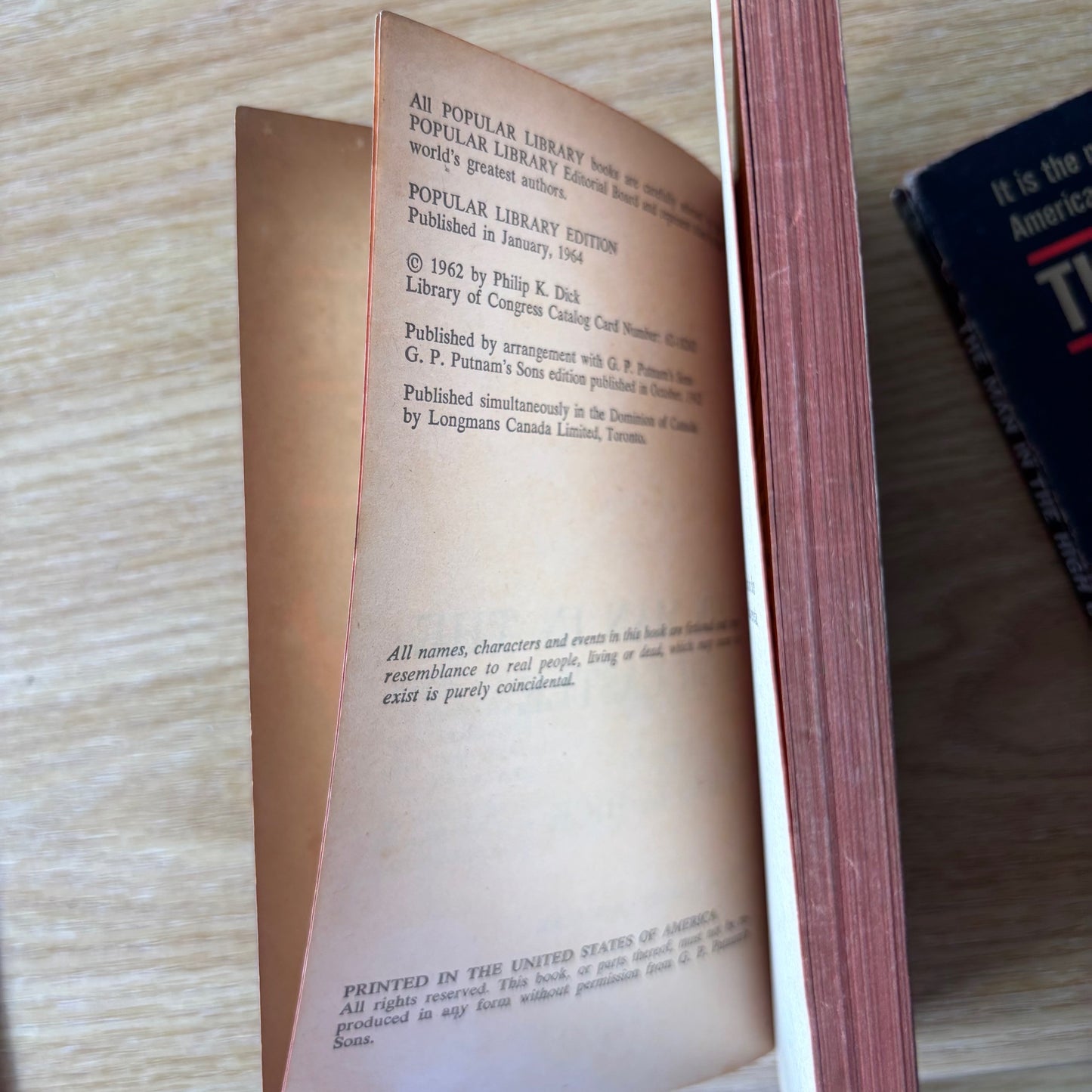Philip K. Dick - The Man in the High Castle - First Edition Paperbacks