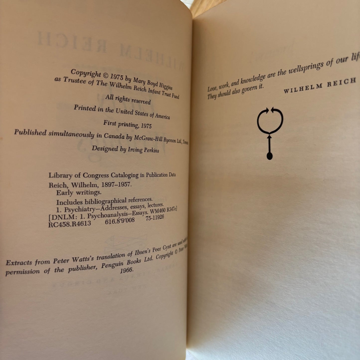 Wilhelm Reich - Early Writings