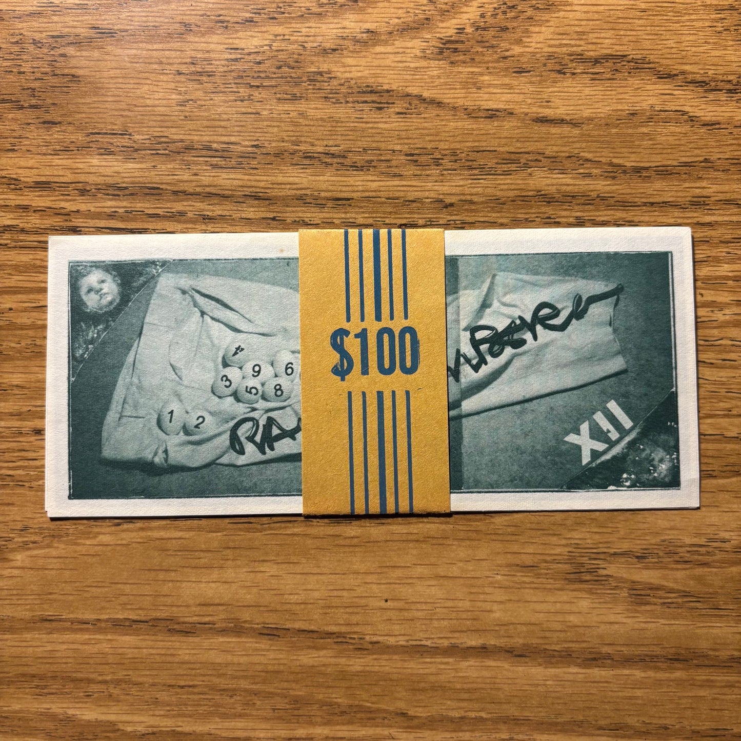Andy Warhol Art Cash - 3 Bills by Andy Warhol, Robert Rauschenberg, and Marisol