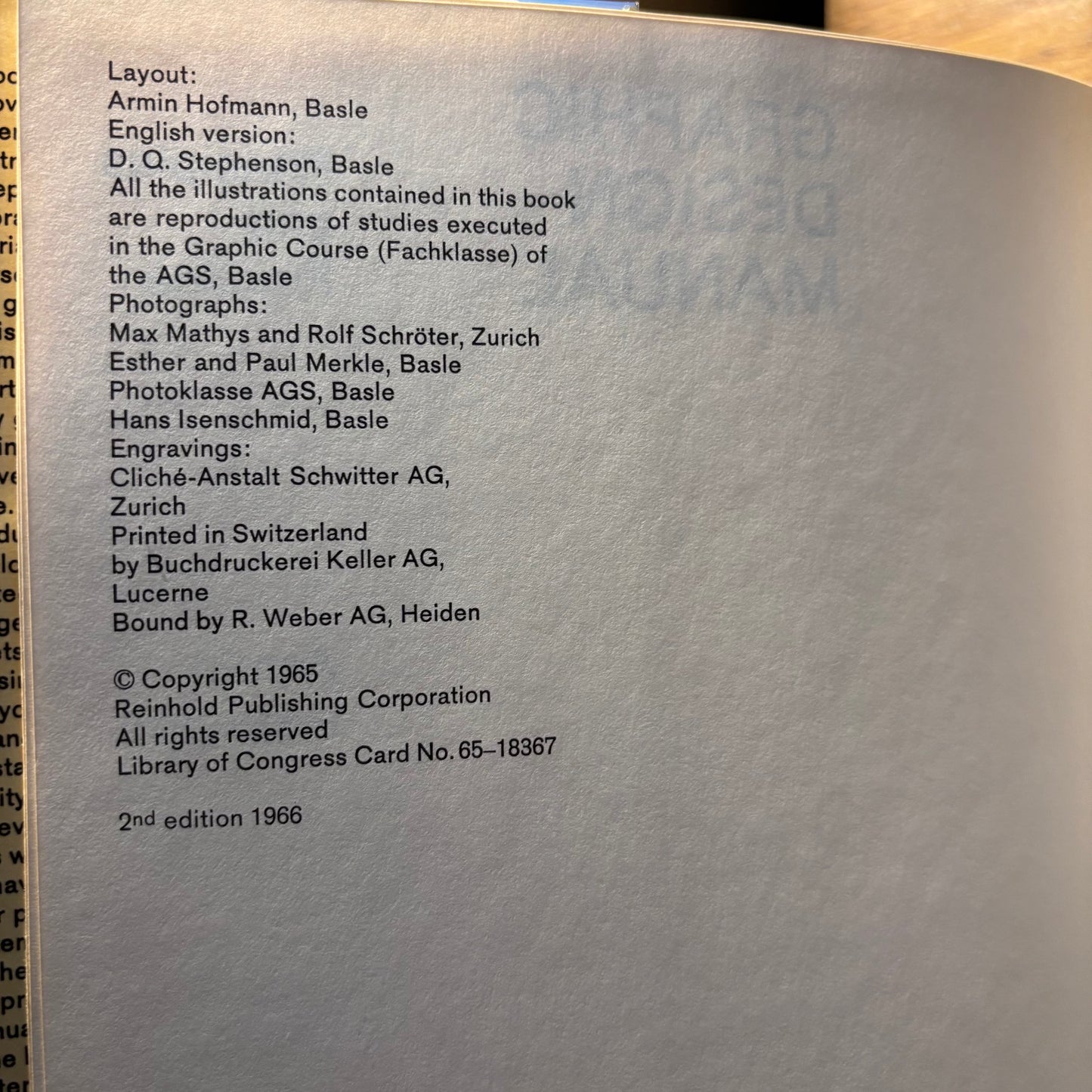 Armin Hofmann - Graphic Design Manual: Principles and Practice