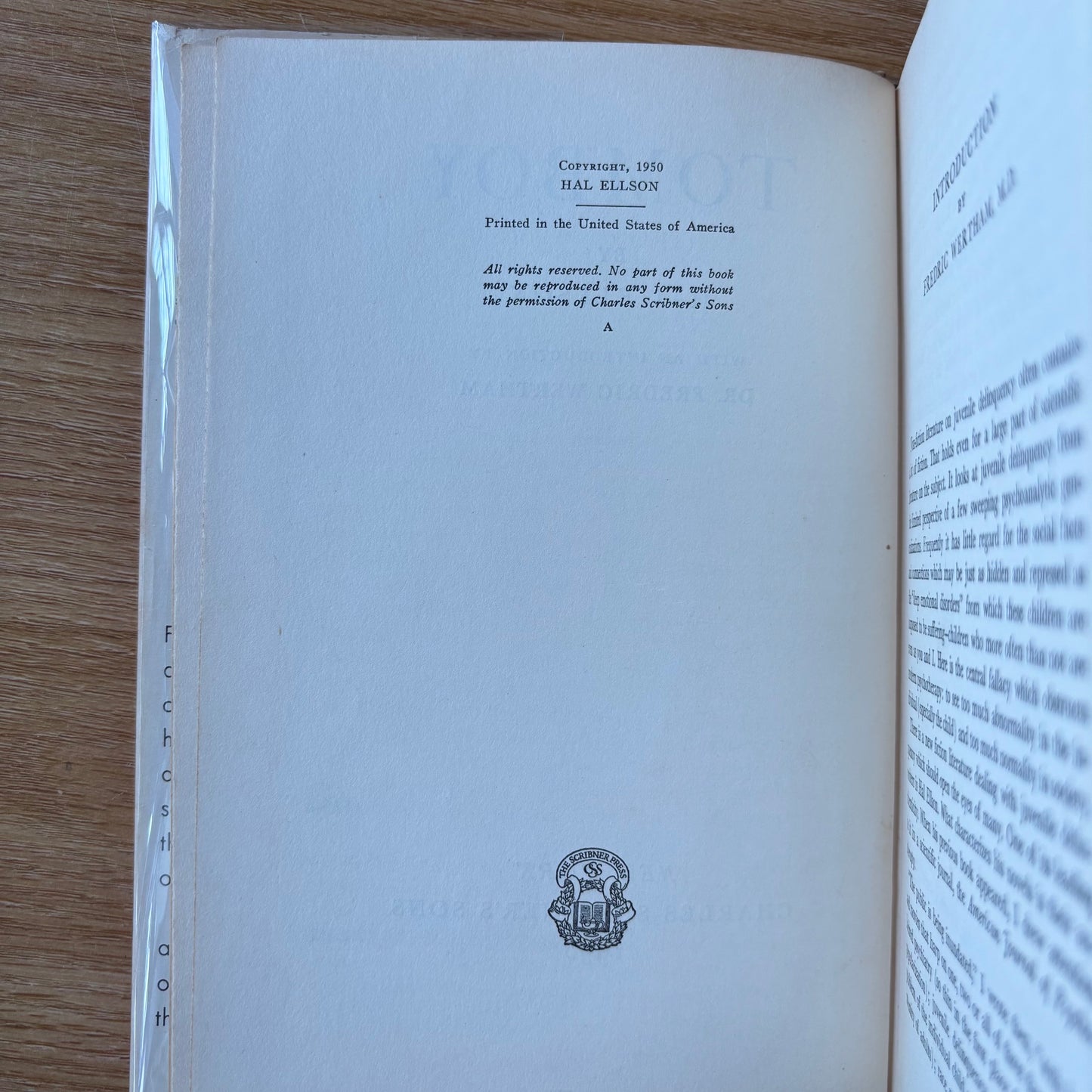 Hal Ellson - Tomboy - First Edition