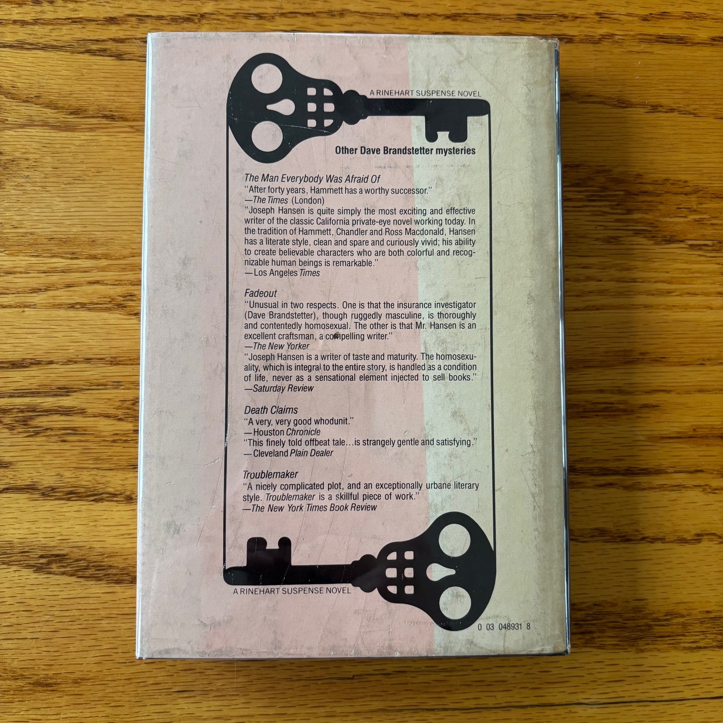 Joseph Hansen - Skinflick - First Edition