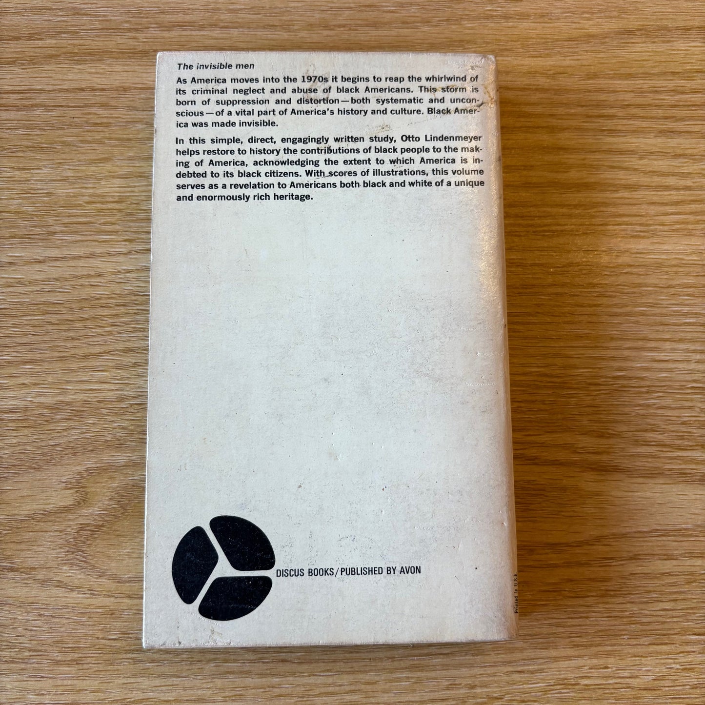 Otto Lindenmeyer - Black History: Lost, Stolen, or Strayed - First Edition