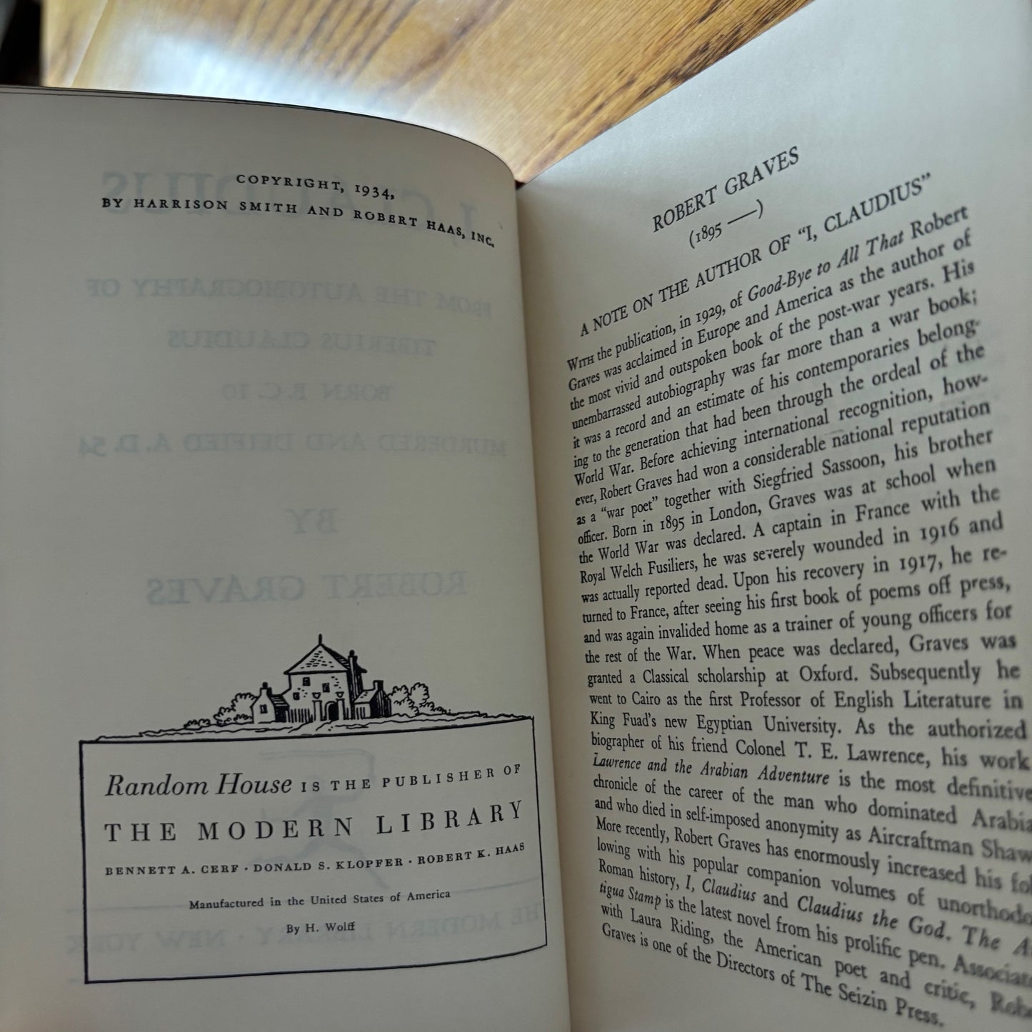 Robert Graves - I, Claudius - Modern Library