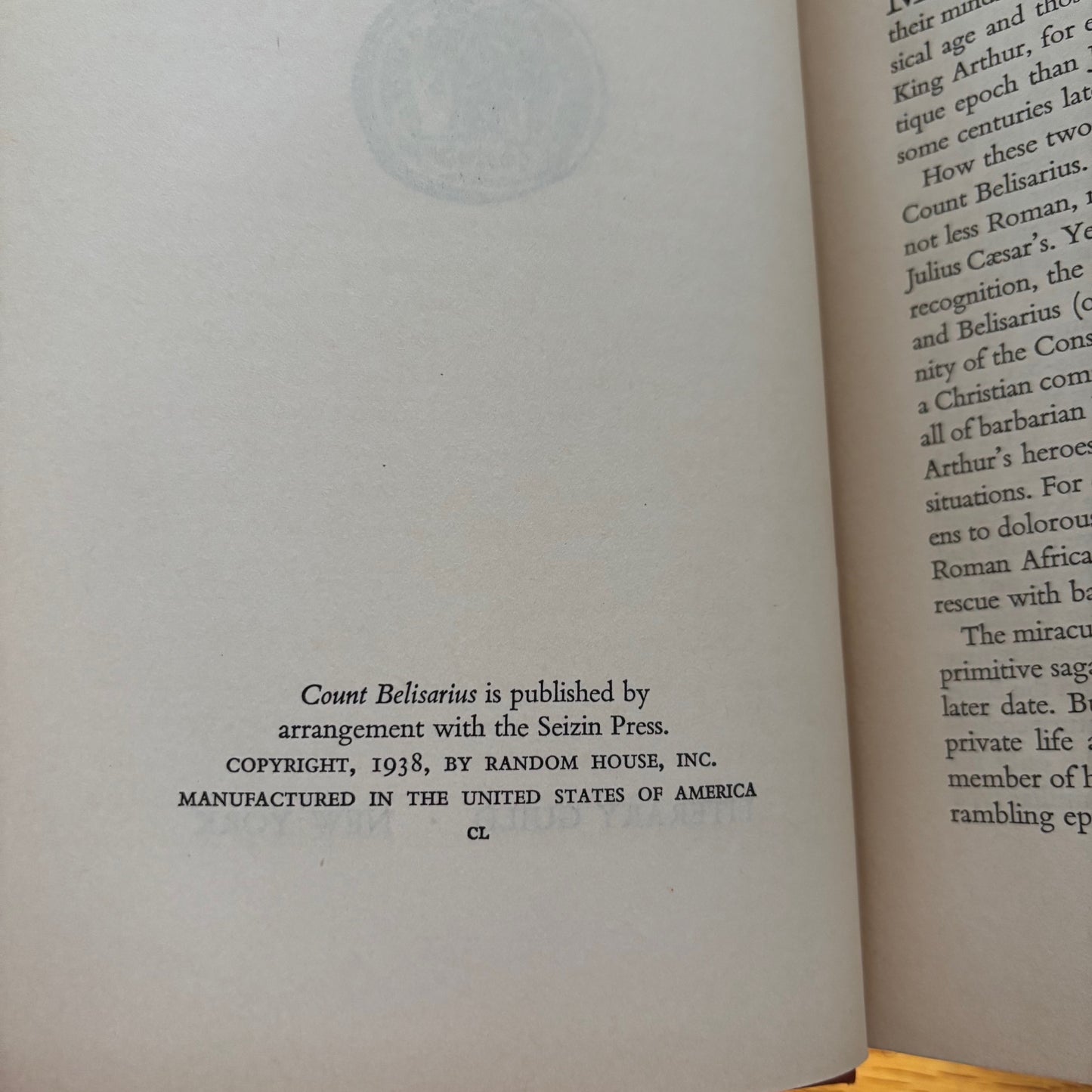 Robert Graves - Count Belisarius